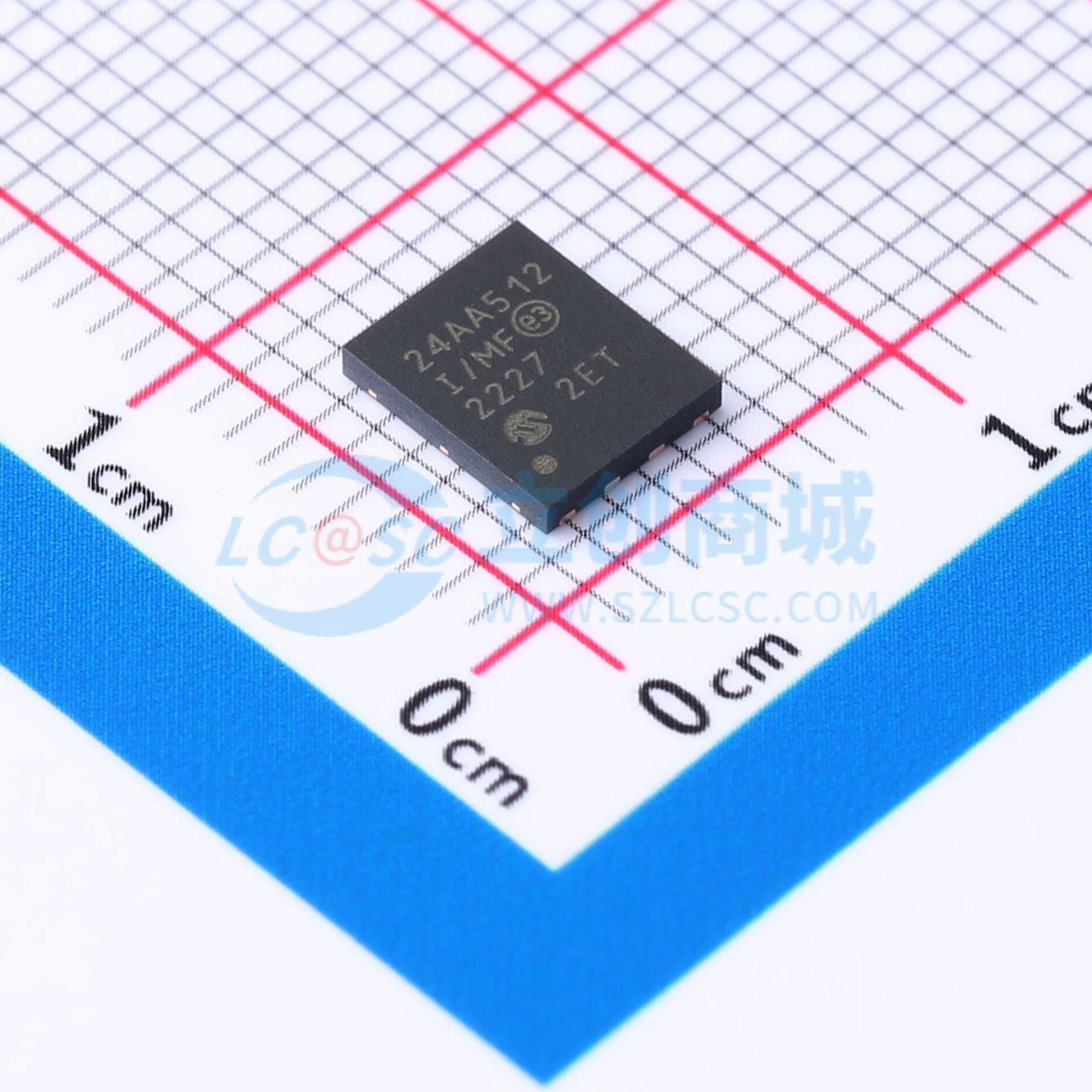 点击查看大图 24AA512T-I/MF实物图