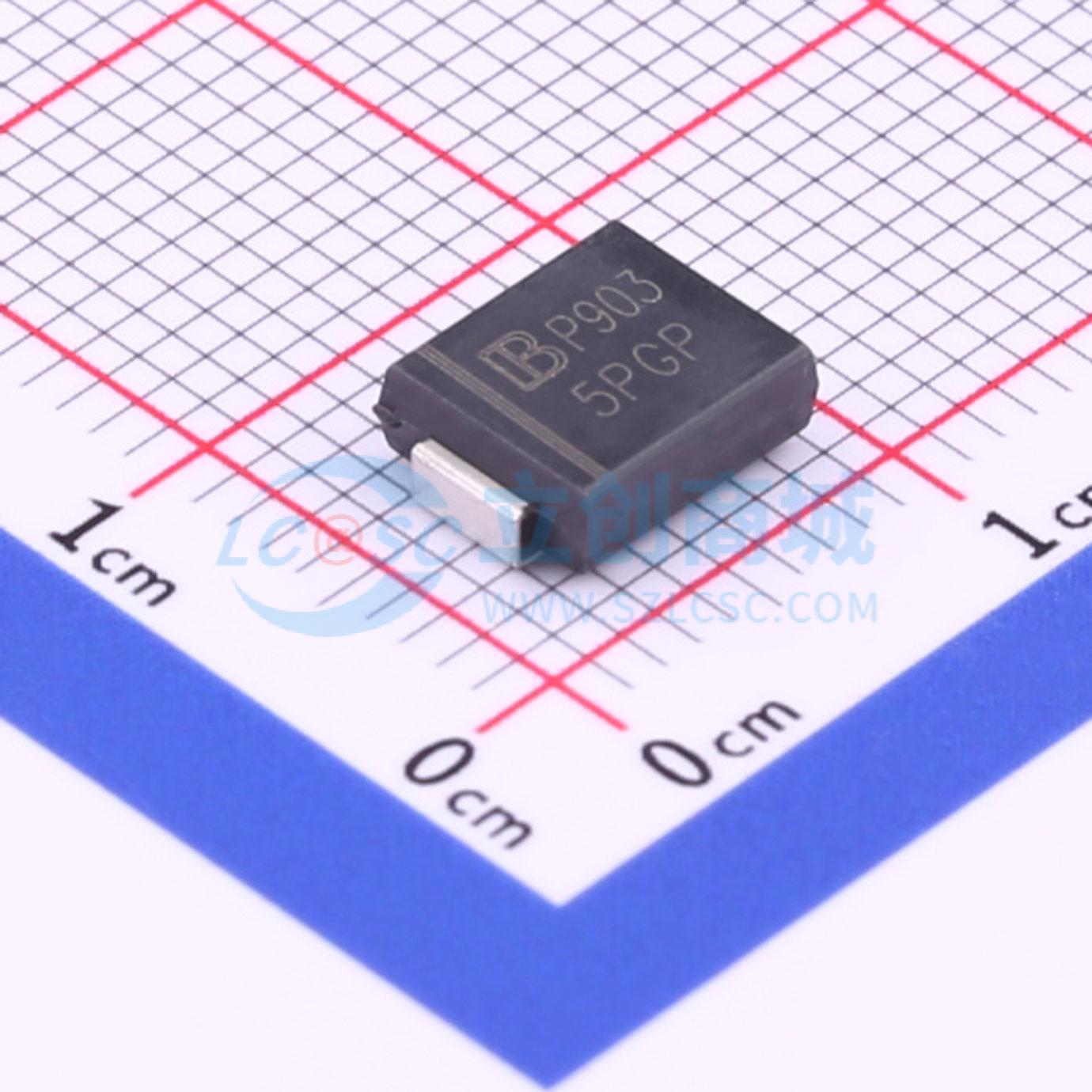 点击查看大图 5.0SMDJ70A/TR13实物图