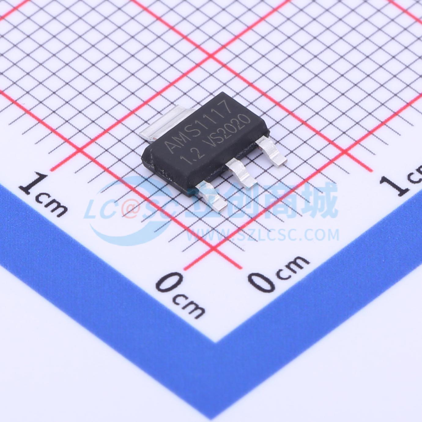 点击查看大图 AMS1117-1.2实物图