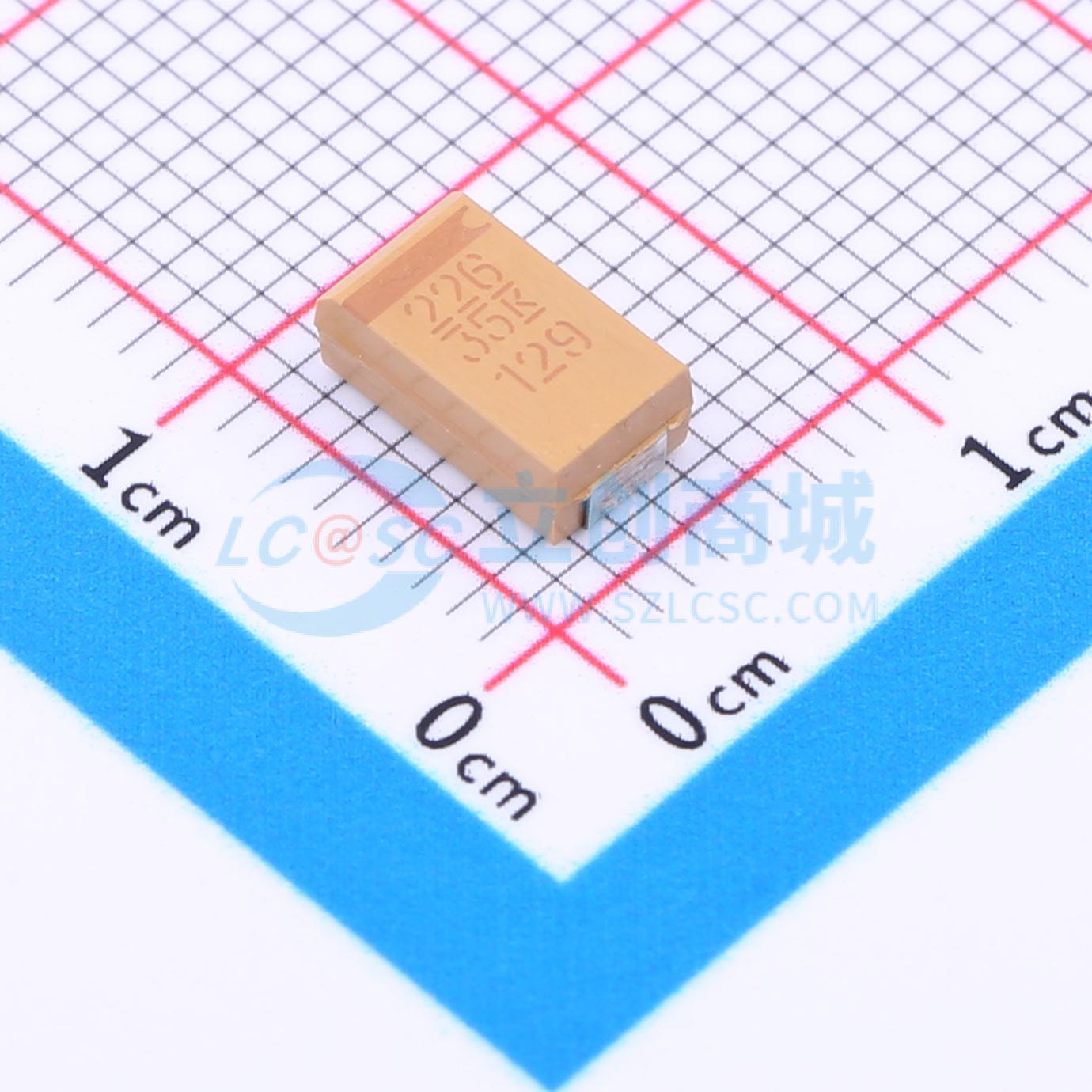 点击查看大图 T495D226K035ATE260实物图