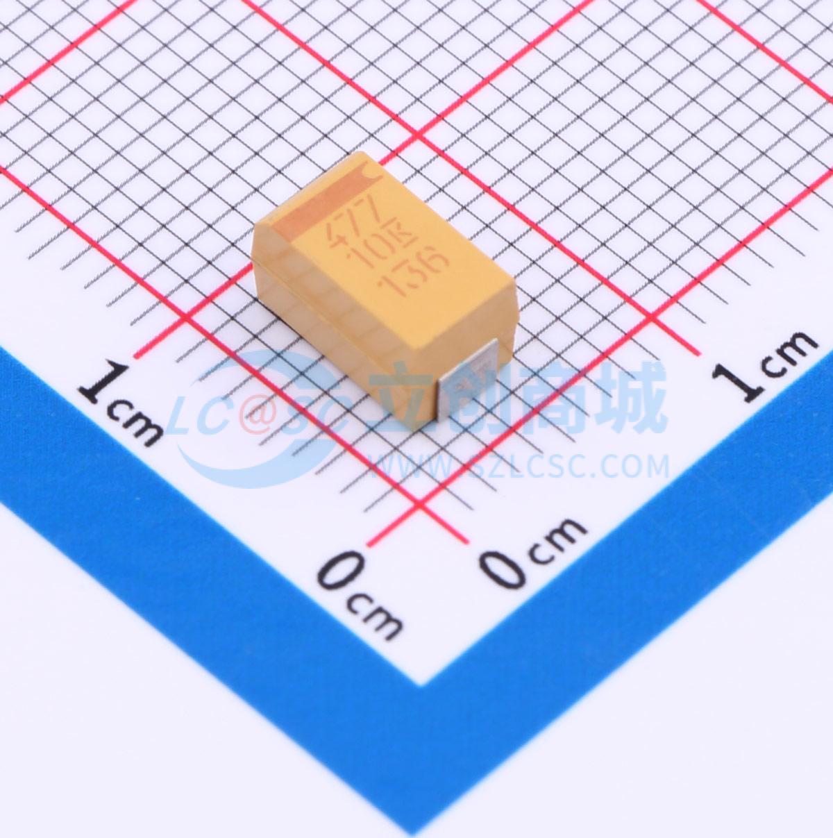 点击查看大图 T495X477K010ATE100实物图