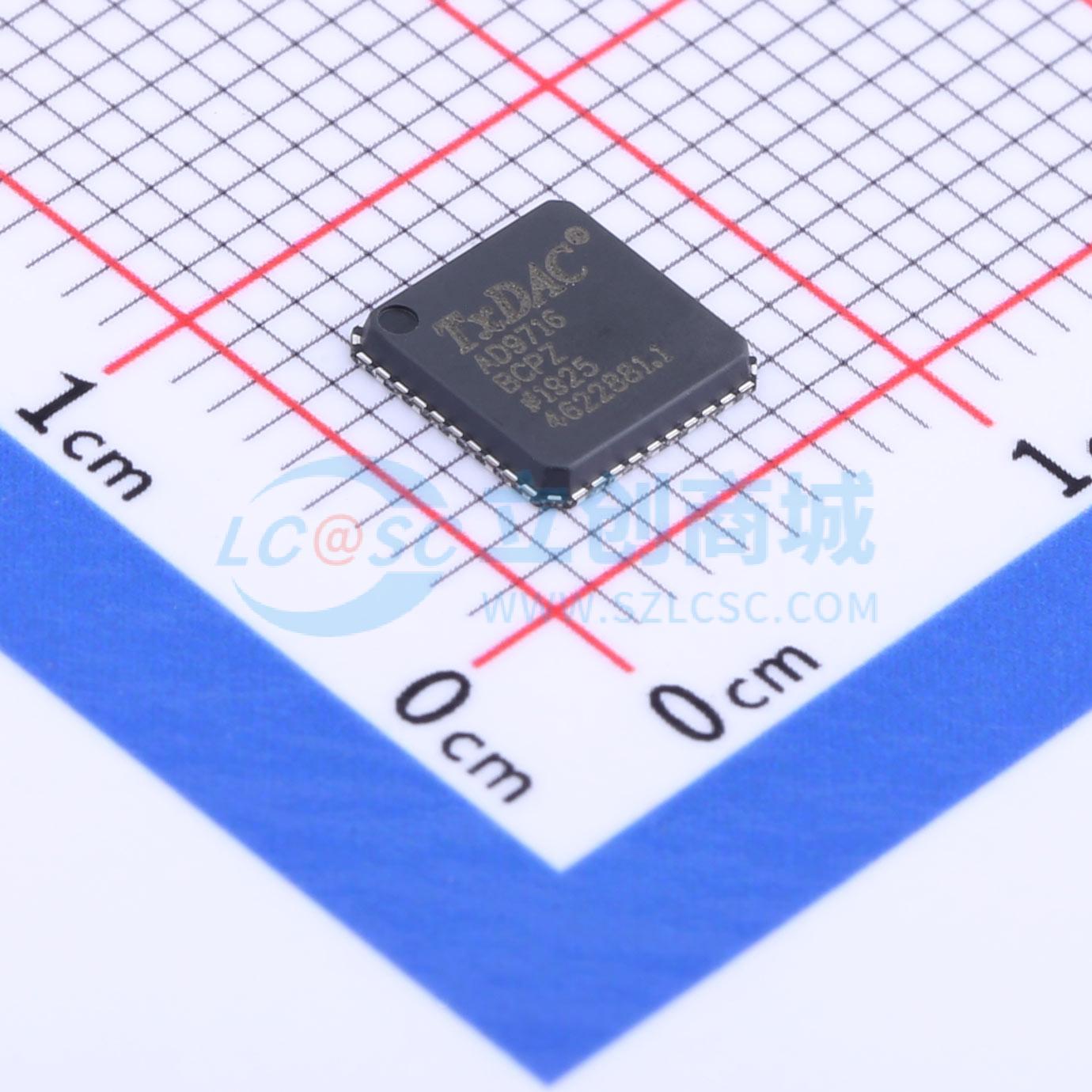 点击查看大图 AD9716BCPZ实物图