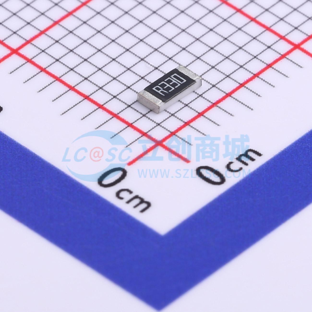 点击查看大图 RL1206JR-7W0R33L实物图