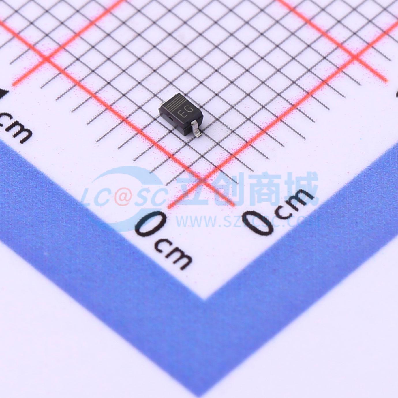 点击查看大图 PESD27VV1BAX实物图