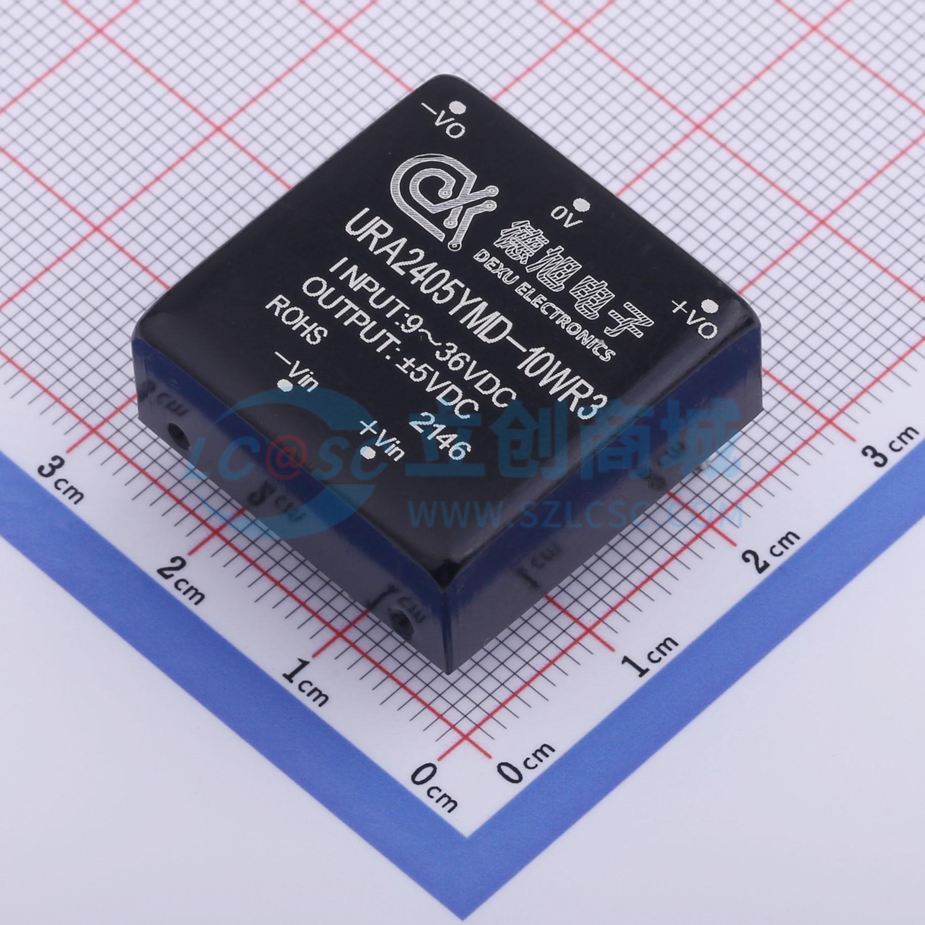 点击查看大图 URA2405YMD-10WR3实物图