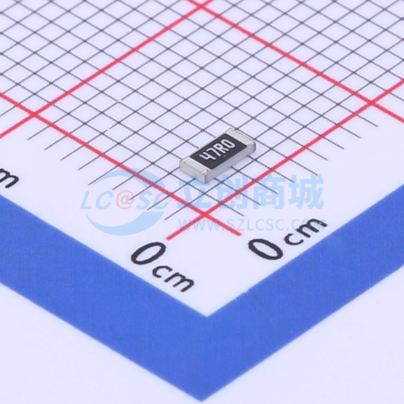 点击查看大图 SR12X47R0FTL实物图