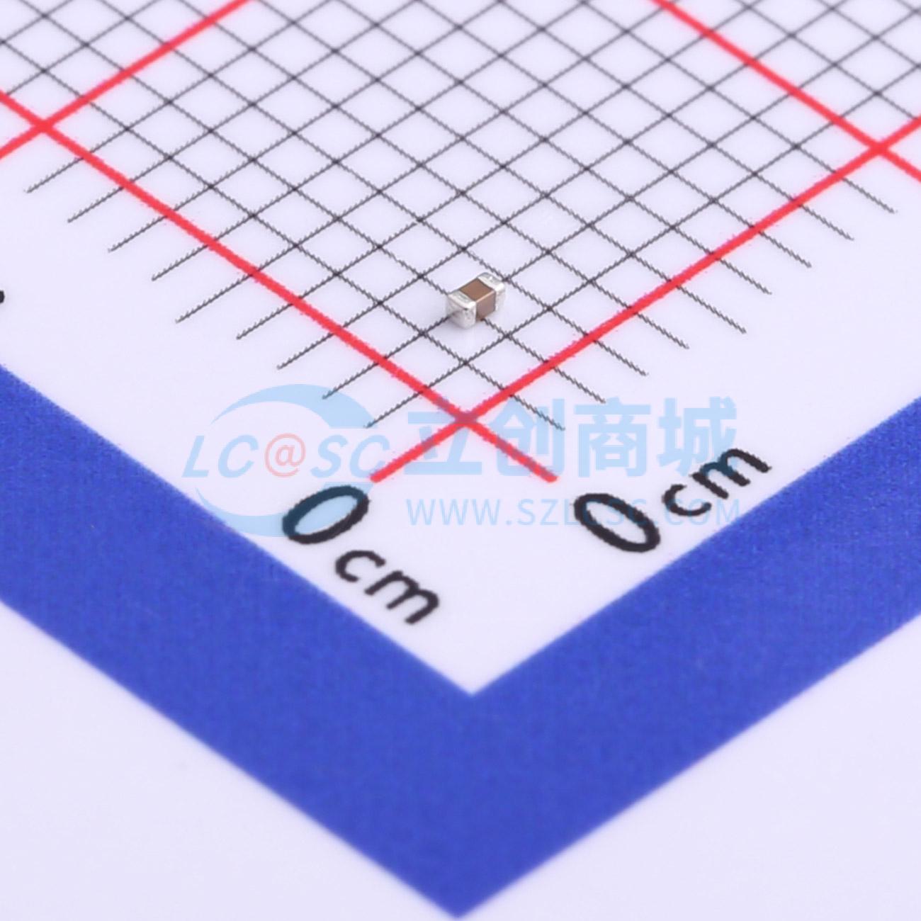 点击查看大图 C0402X7R103K100NTB实物图