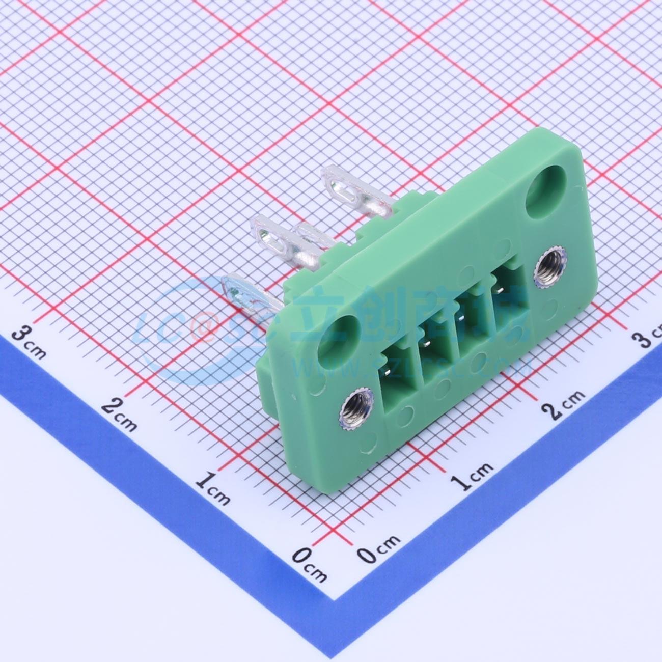 点击查看大图 KF2EDGWB-3.81-4P实物图