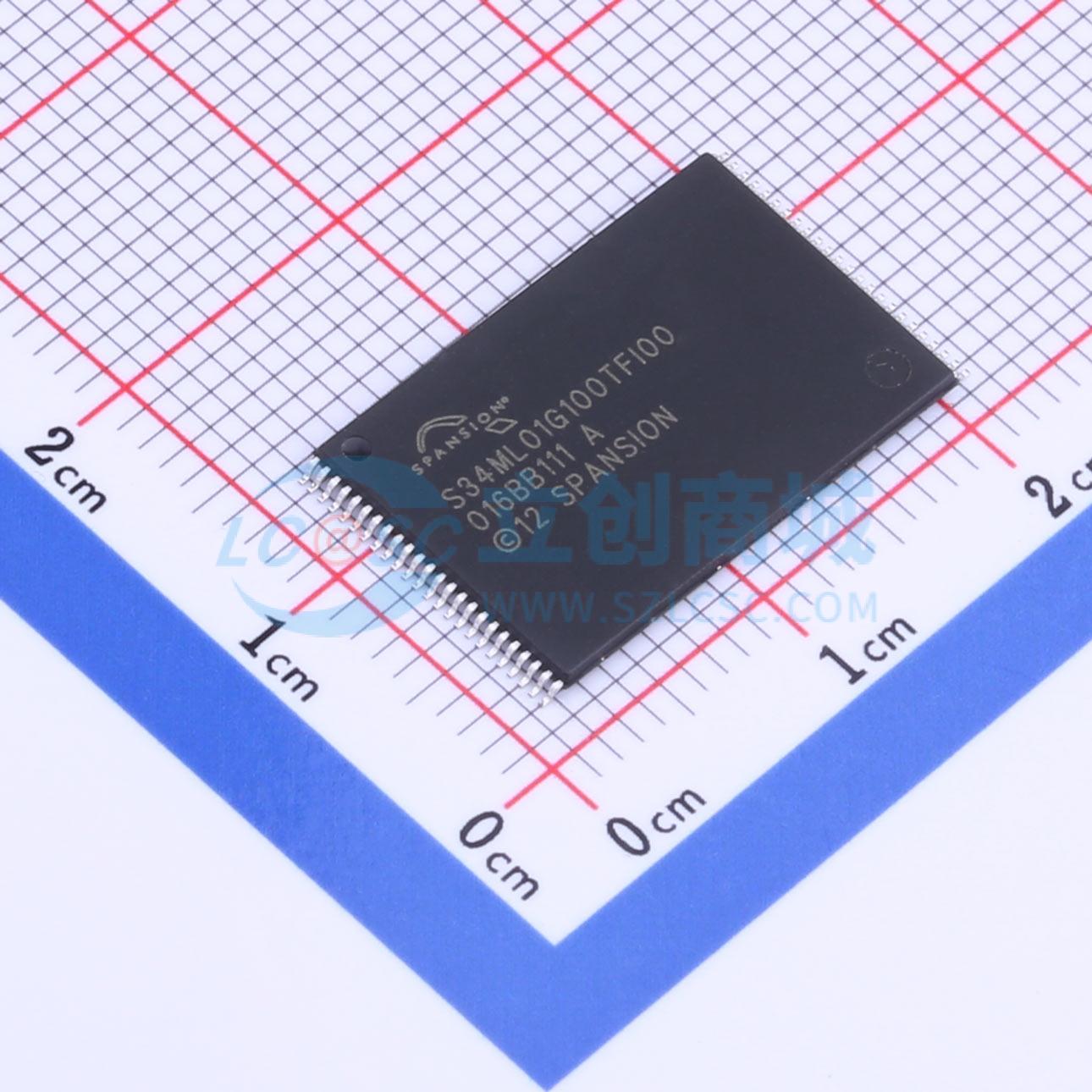 点击查看大图 S34ML01G100TFI000实物图