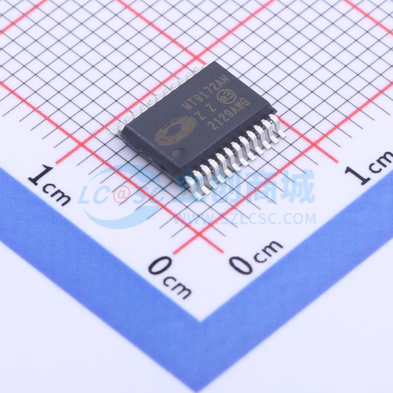 点击查看大图 MT9172AN1实物图