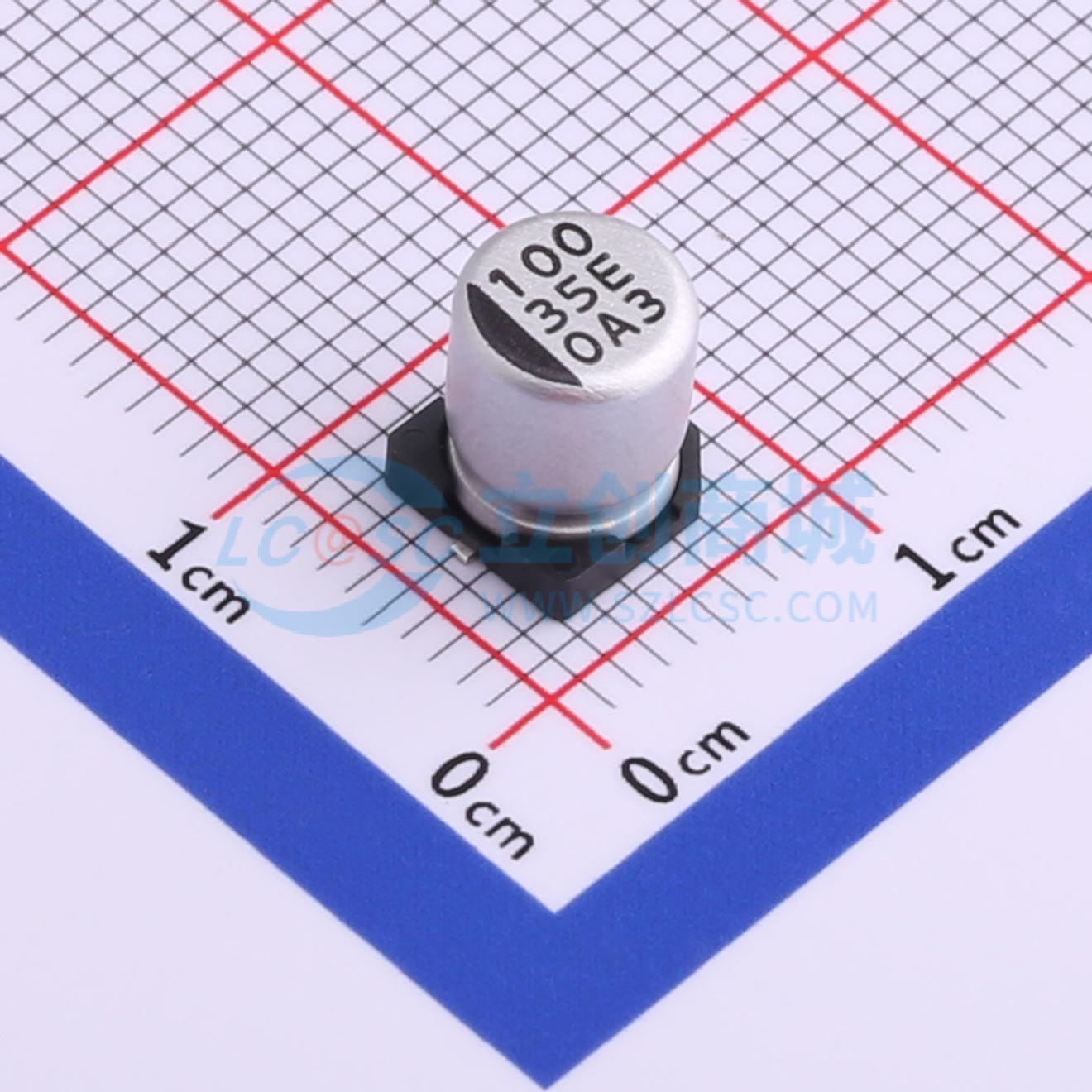 点击查看大图 EEV107M035A9HAA实物图