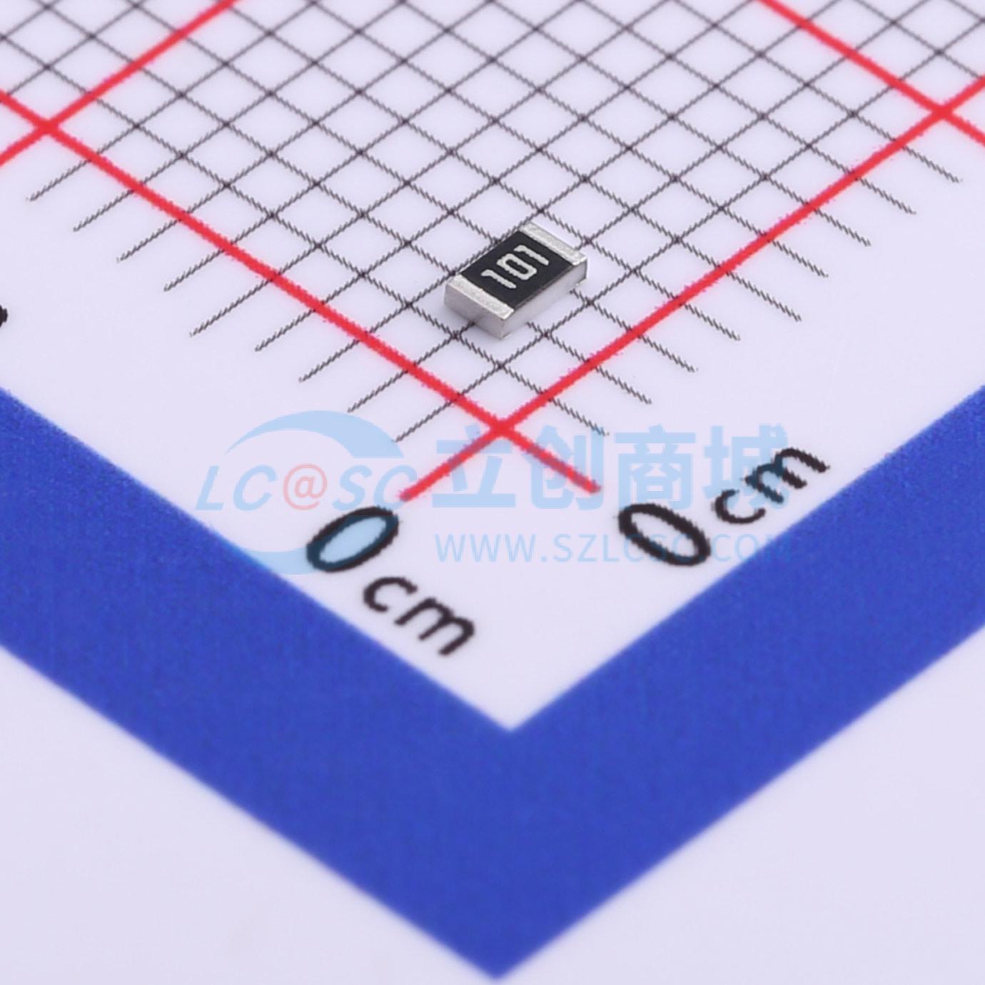 点击查看大图 AC0805JR-7W100RL实物图