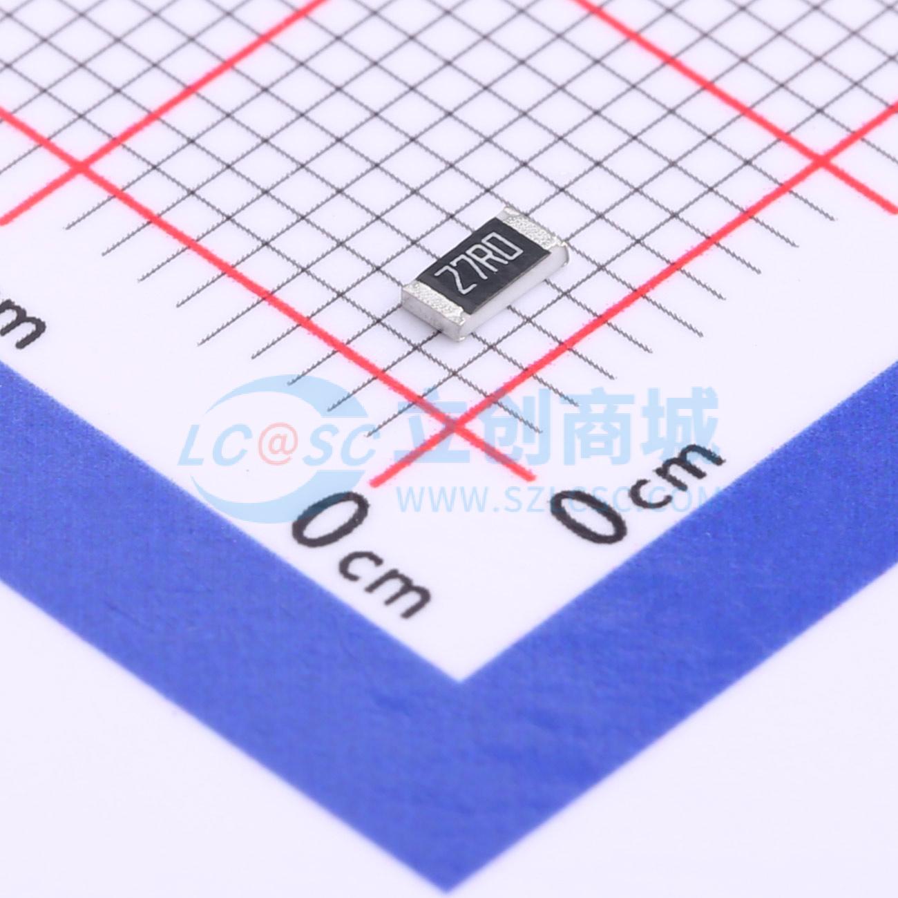 点击查看大图 RT1206FRE0727RL实物图