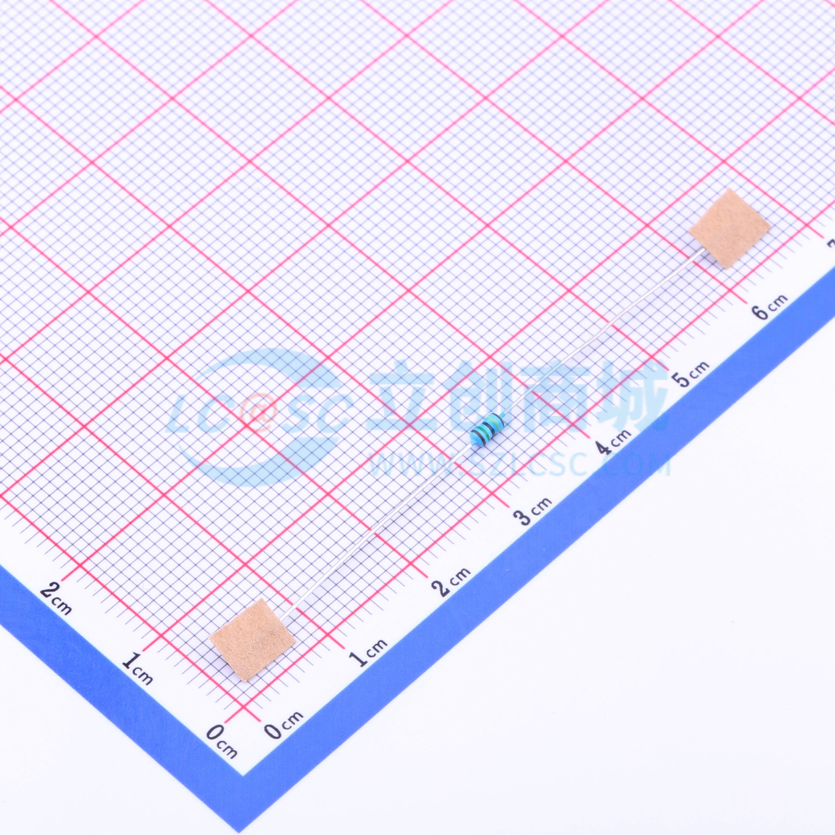 MF1/8W-1.5MΩ±1%T52实物图