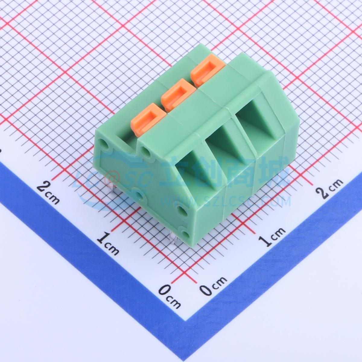 KF237-5.08-3P实物图