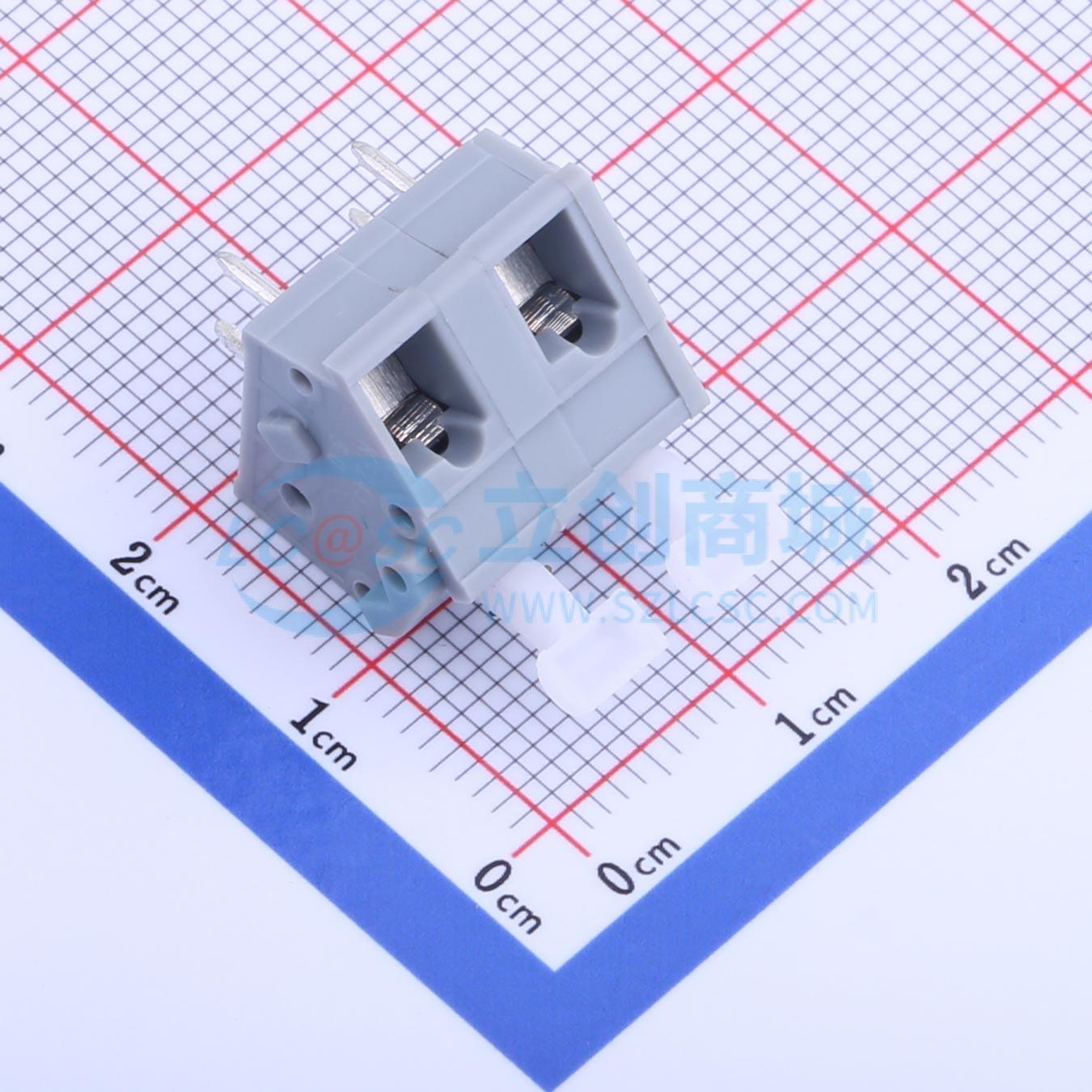 点击查看大图 KF243-7.5-2P实物图