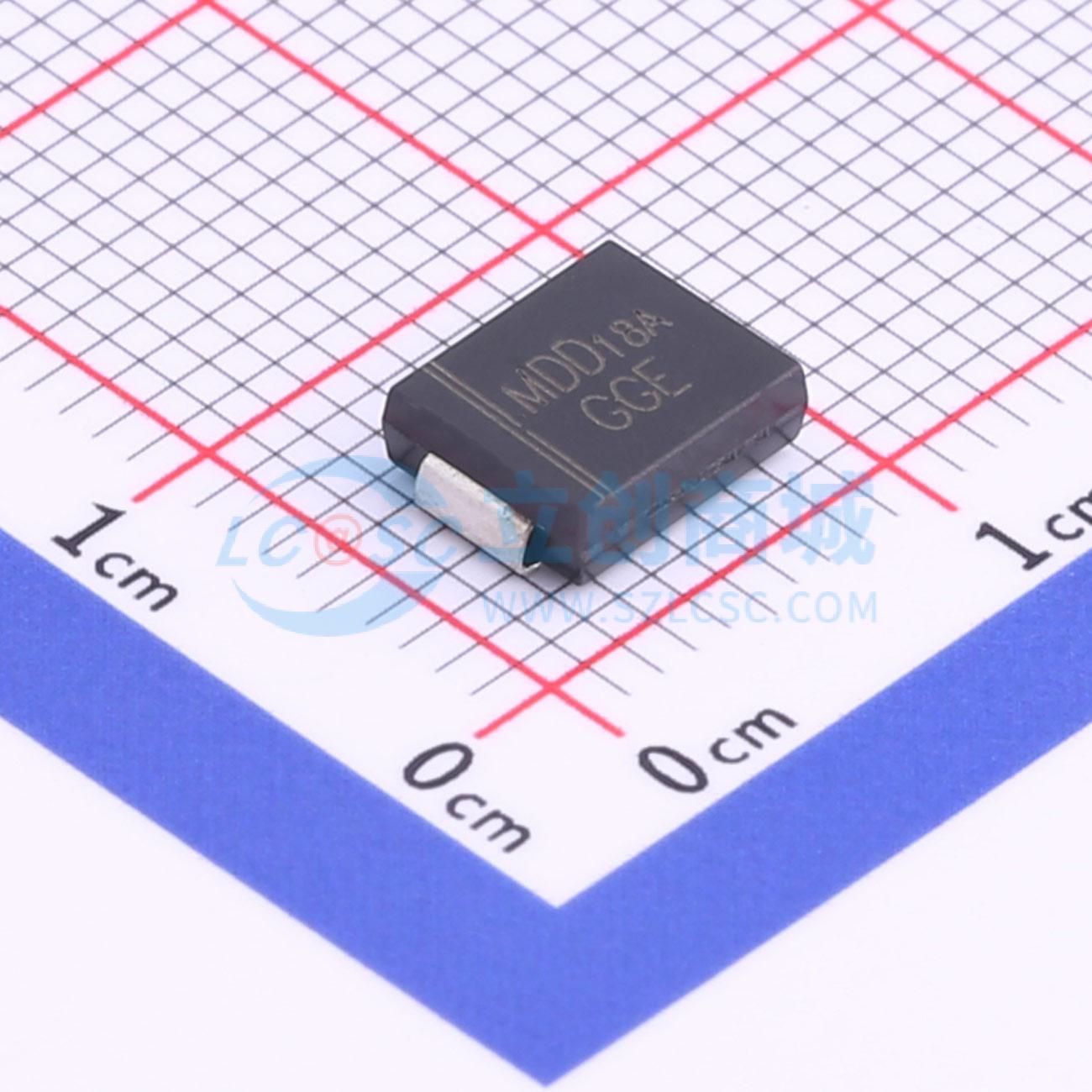 点击查看大图 SMCJ54A实物图