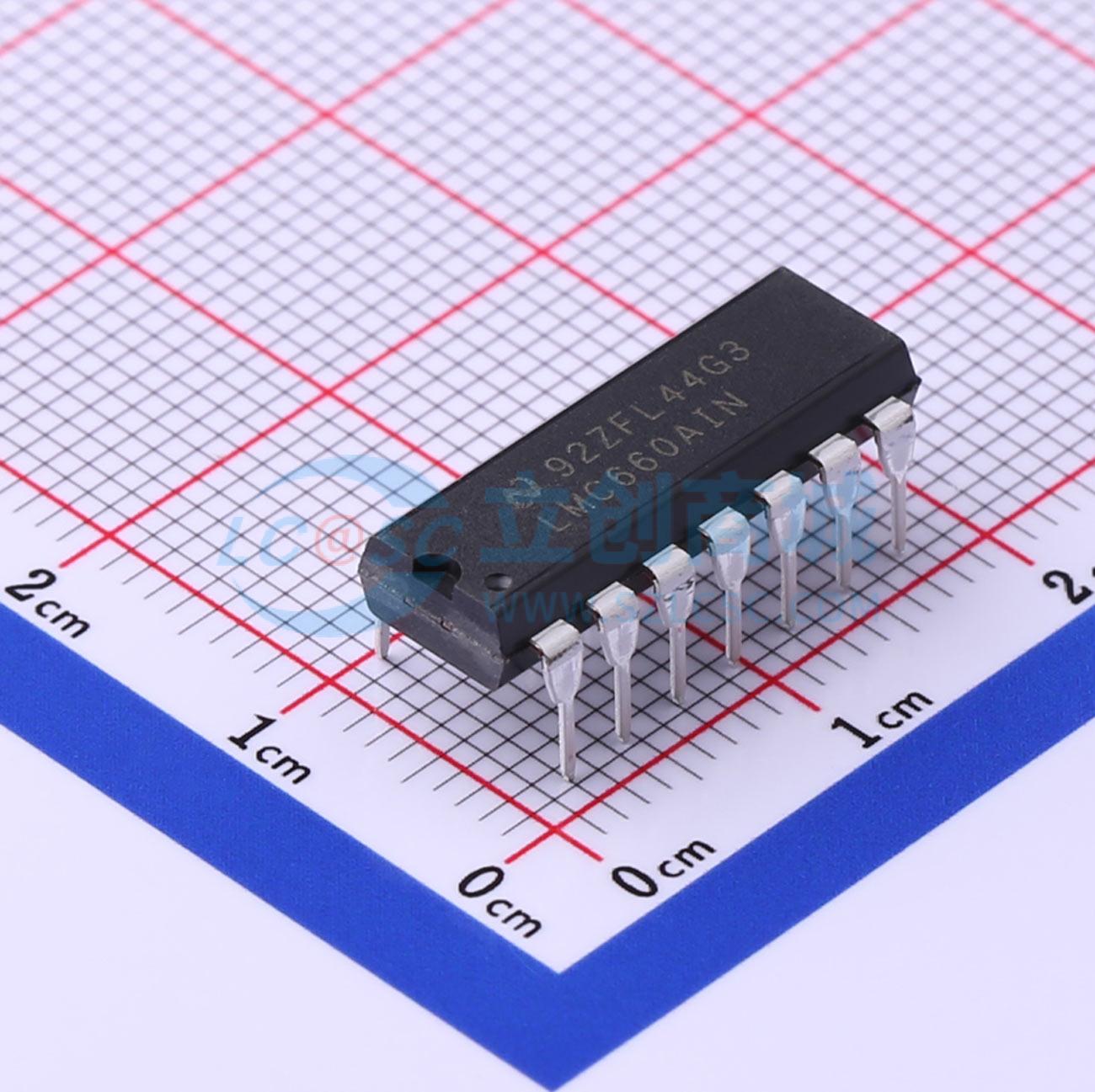 点击查看大图 LMC660AIN/NOPB实物图