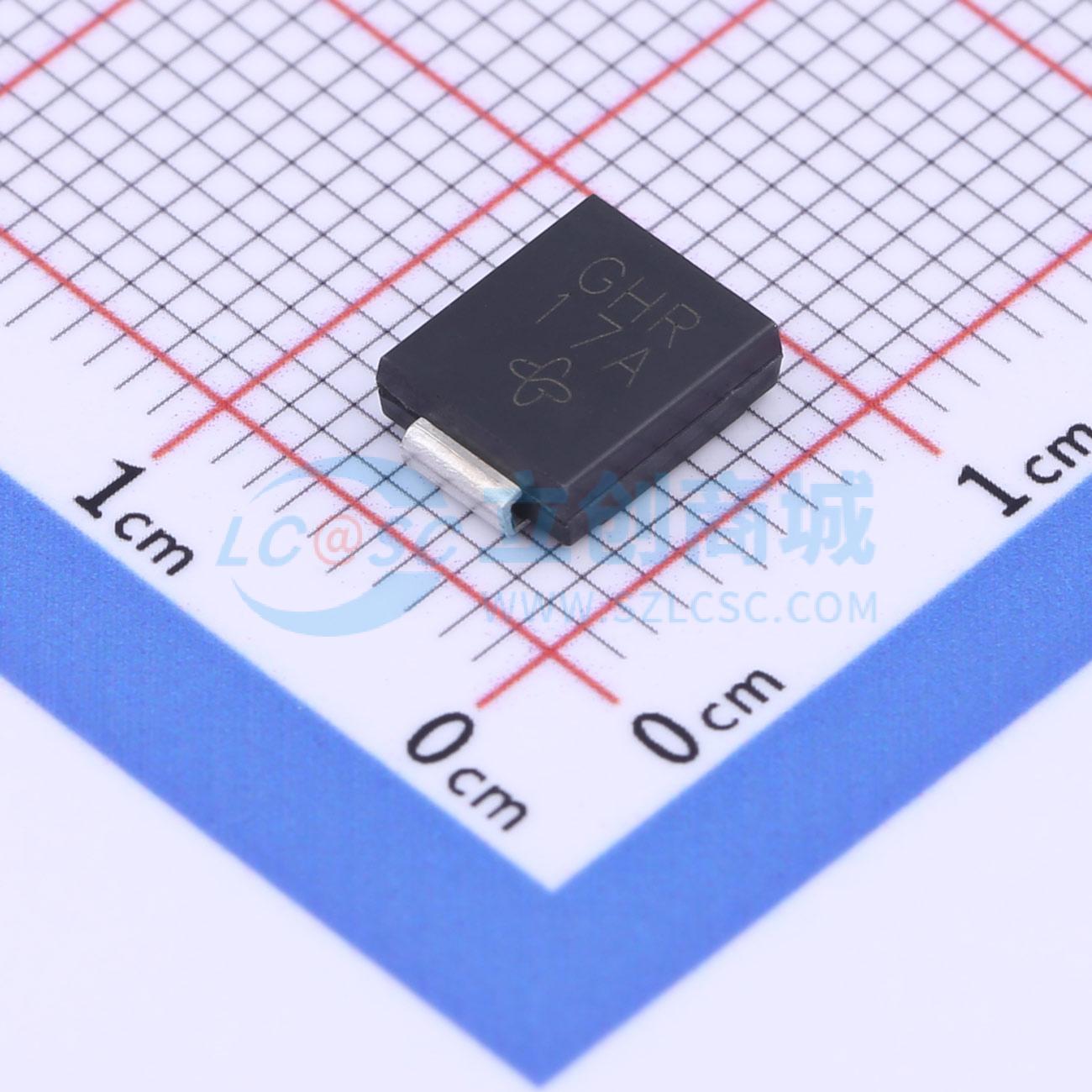 点击查看大图 SMCJ170CA-E3/57T实物图