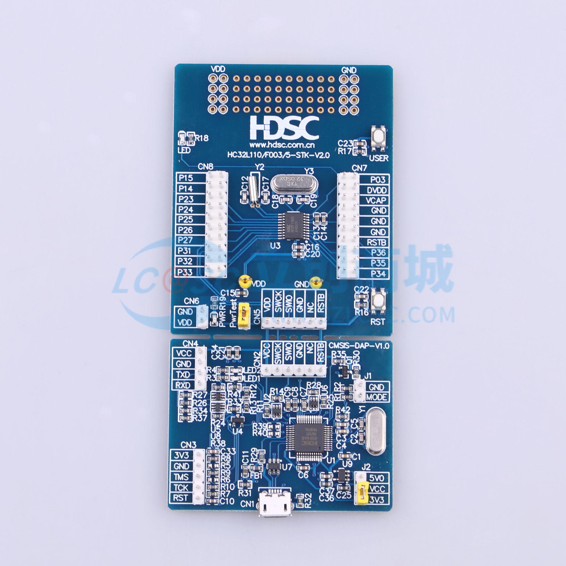 点击查看大图 STK-HC32L110实物图