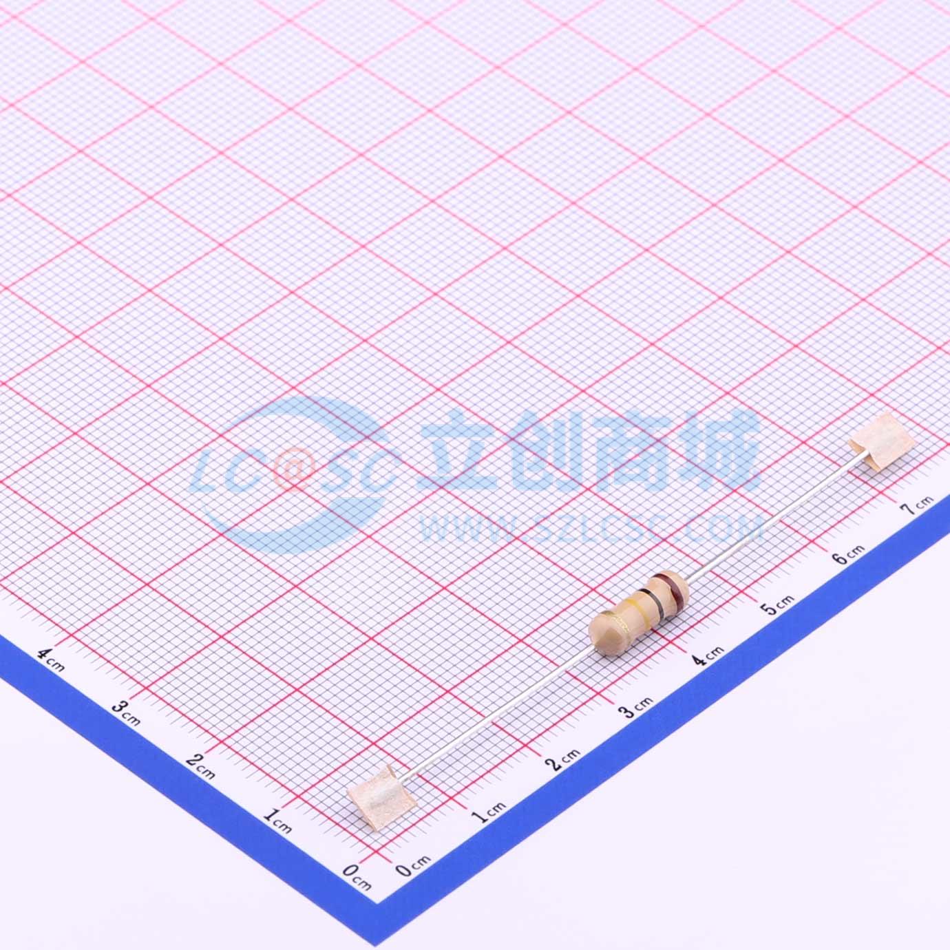 点击查看大图 CR1W-100K±5%-TT63实物图