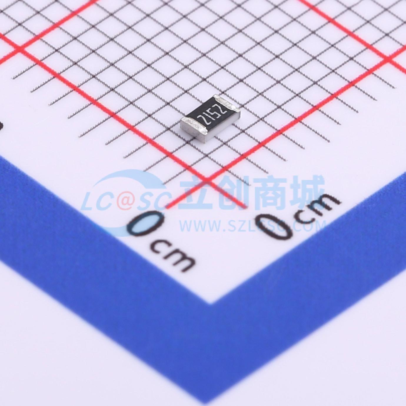 点击查看大图 RT0805FRE0721K5L实物图