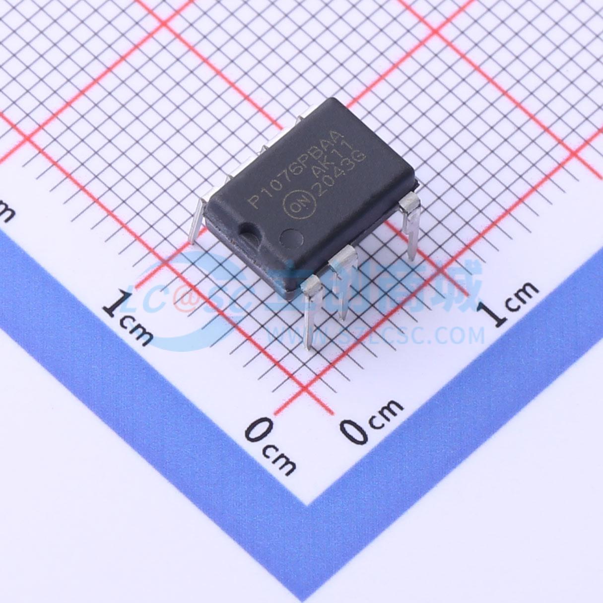 点击查看大图 NCP1076BAP065G实物图