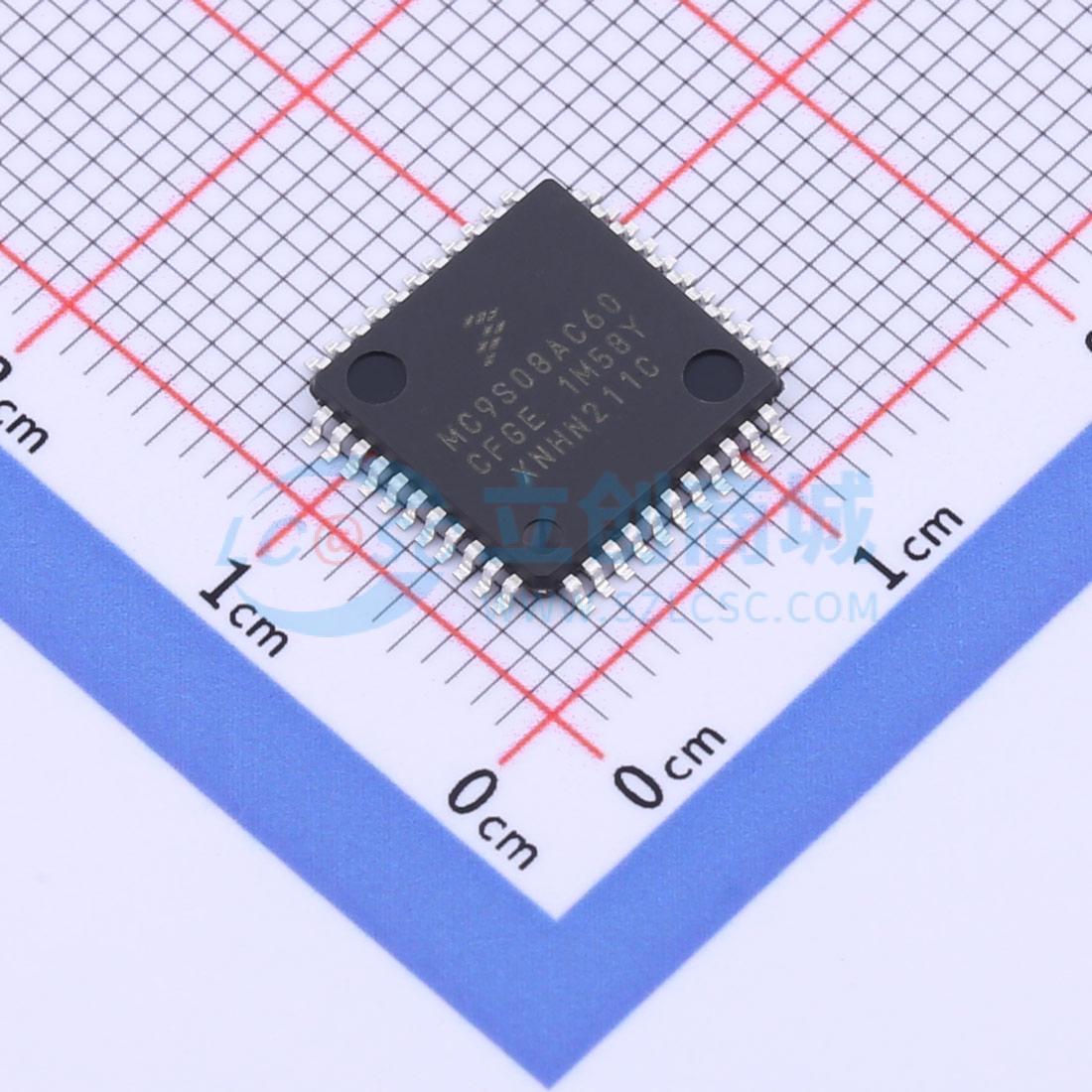 点击查看大图 MC9S08AC60CFGE实物图