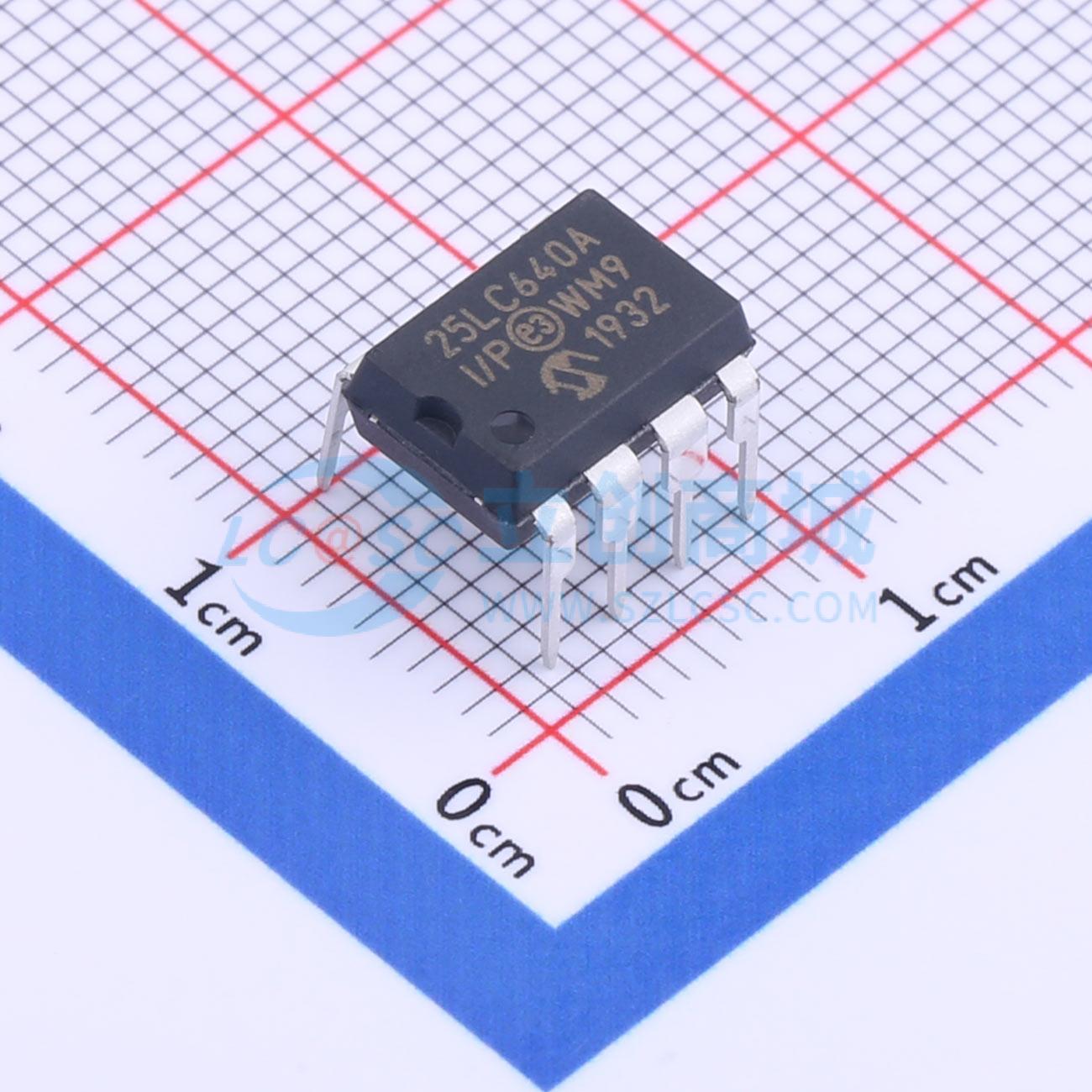 25LC640A-I/P实物图