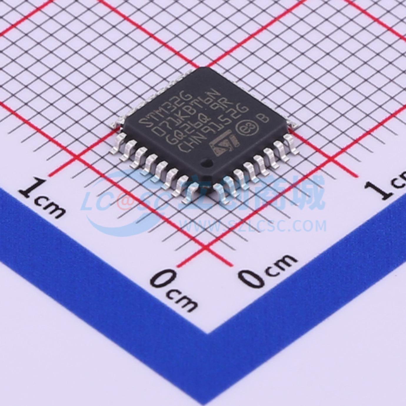 点击查看大图 STM32G071KBT6N实物图