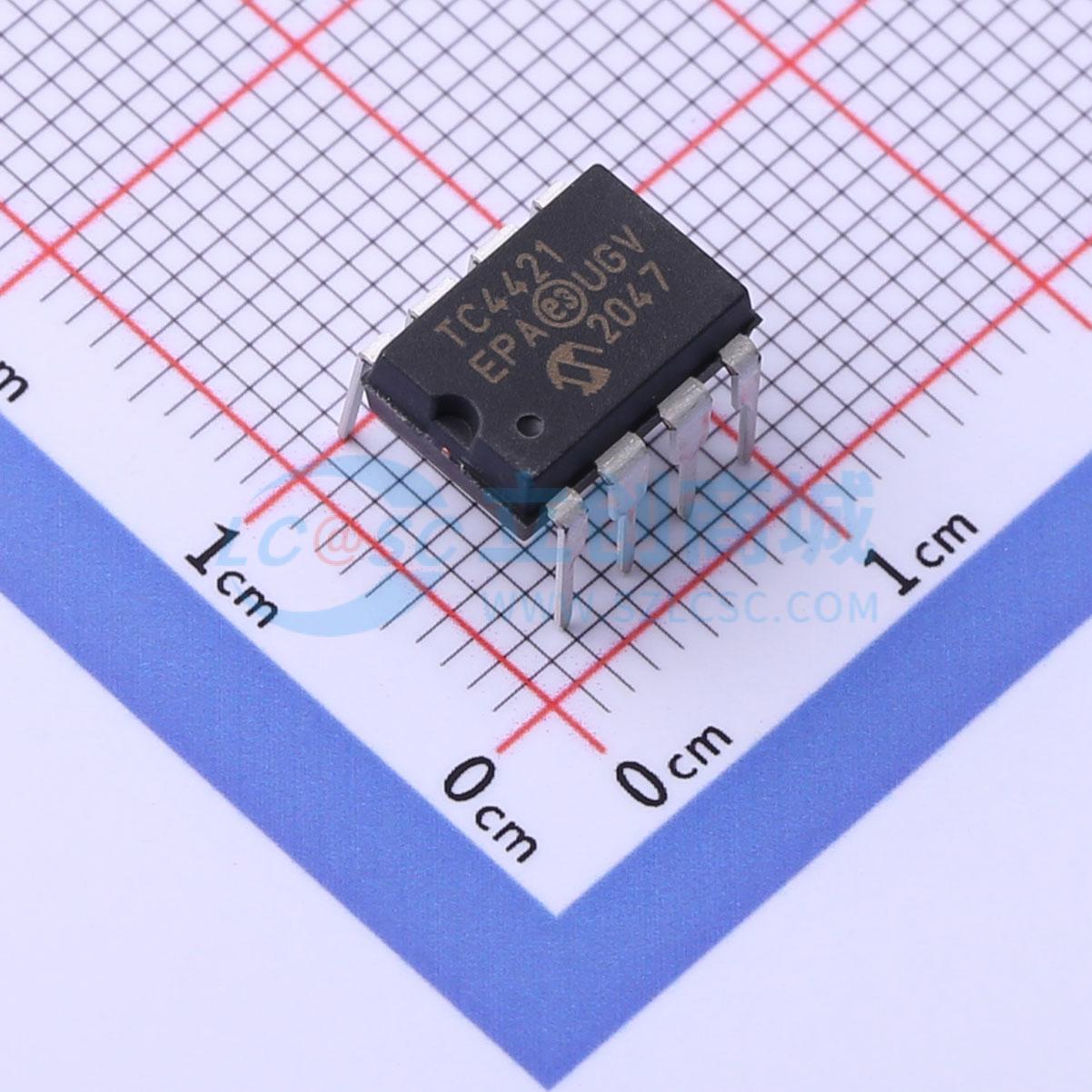 点击查看大图 TC4421EPA实物图