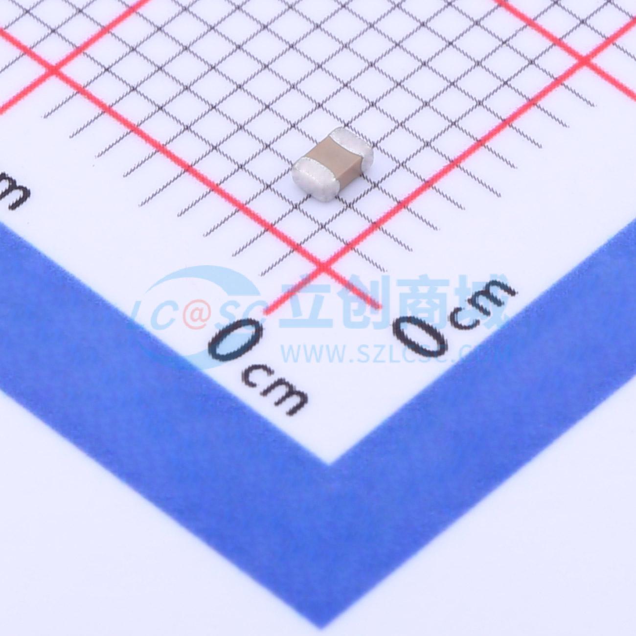 点击查看大图 C0805C104J5RAC7800实物图