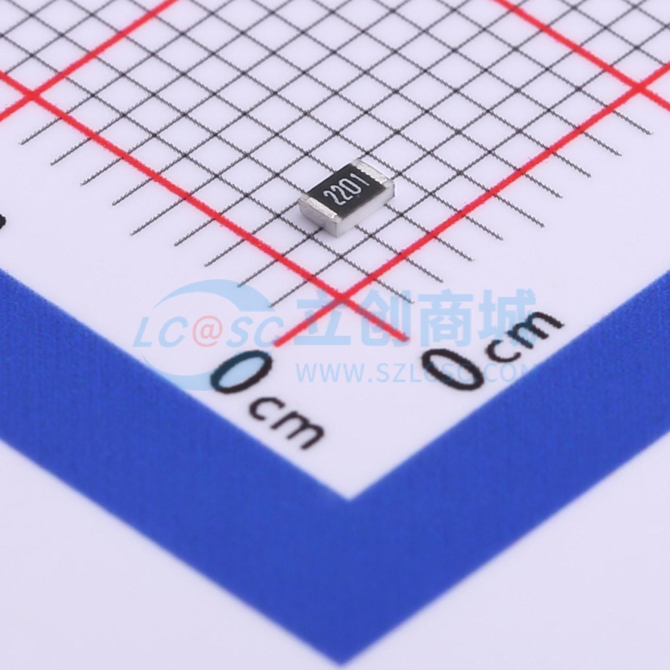 0805WAD2201T5E实物图