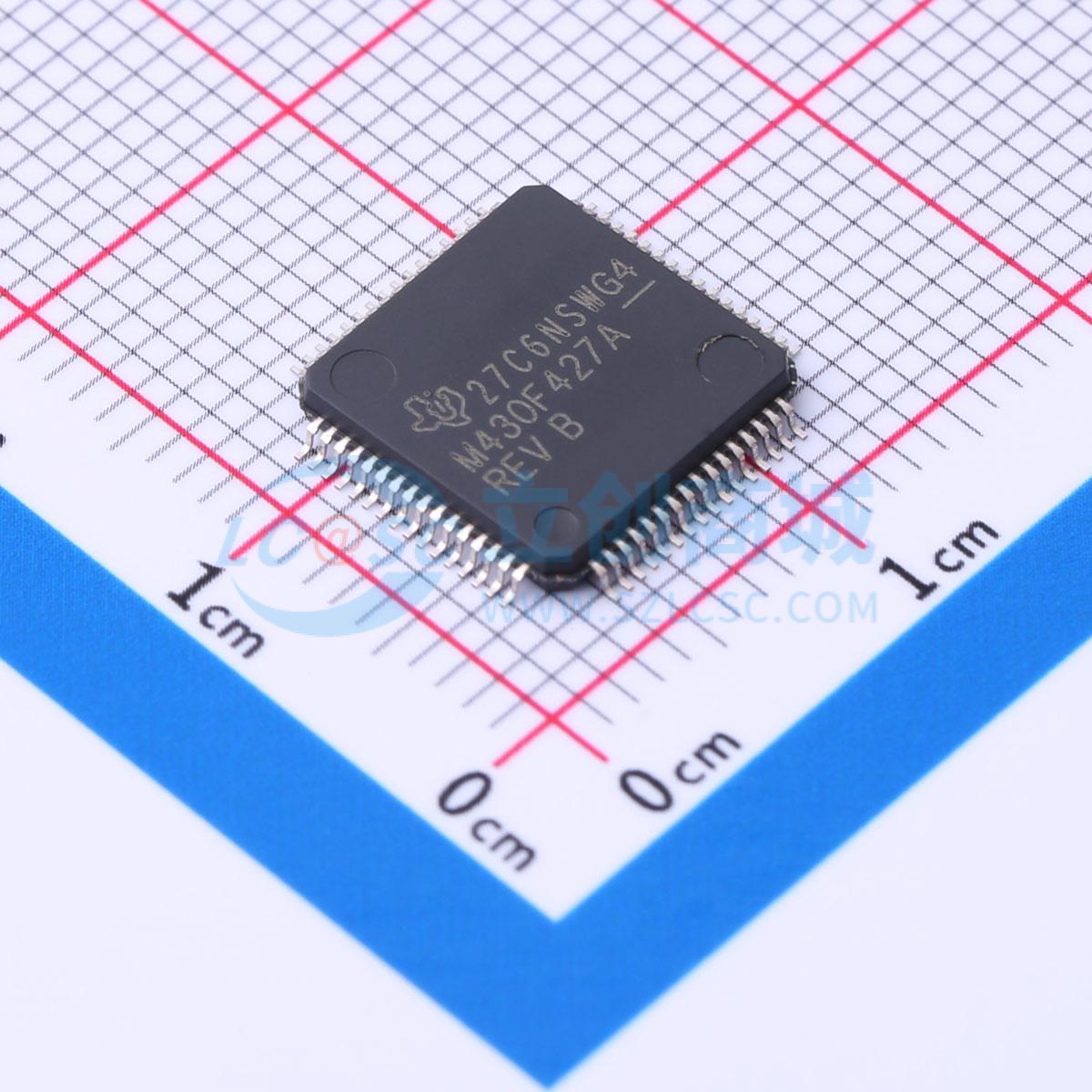 MSP430F427AIPM实物图