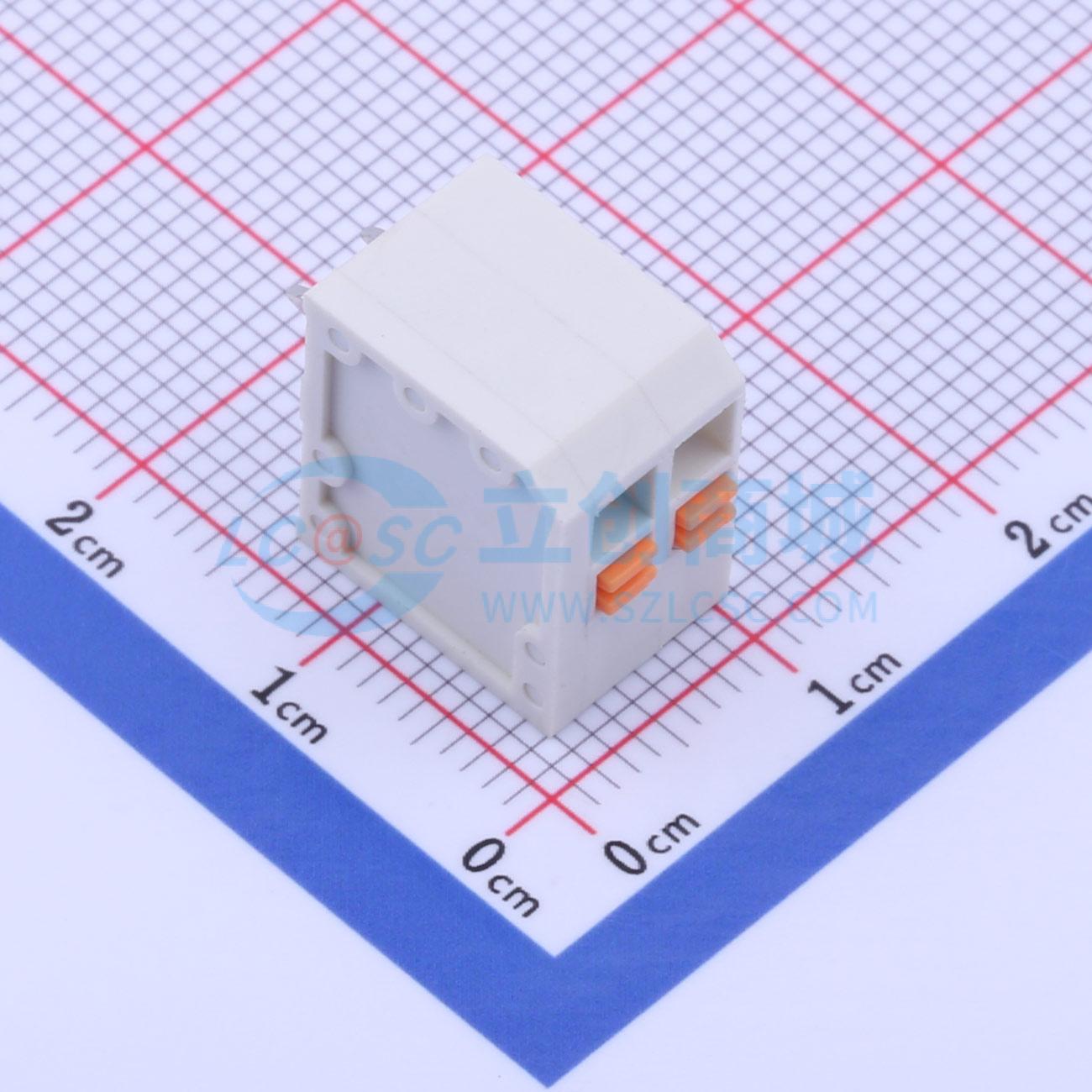 点击查看大图 KF239-3.81-2P实物图