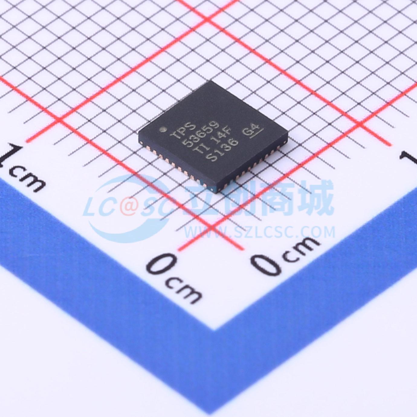 点击查看大图 TPS53659RSBR实物图