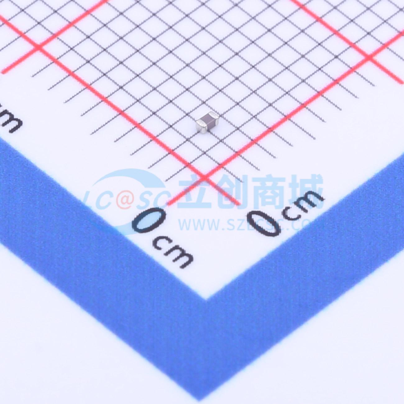 GCM1555C1H101JZ13D实物图