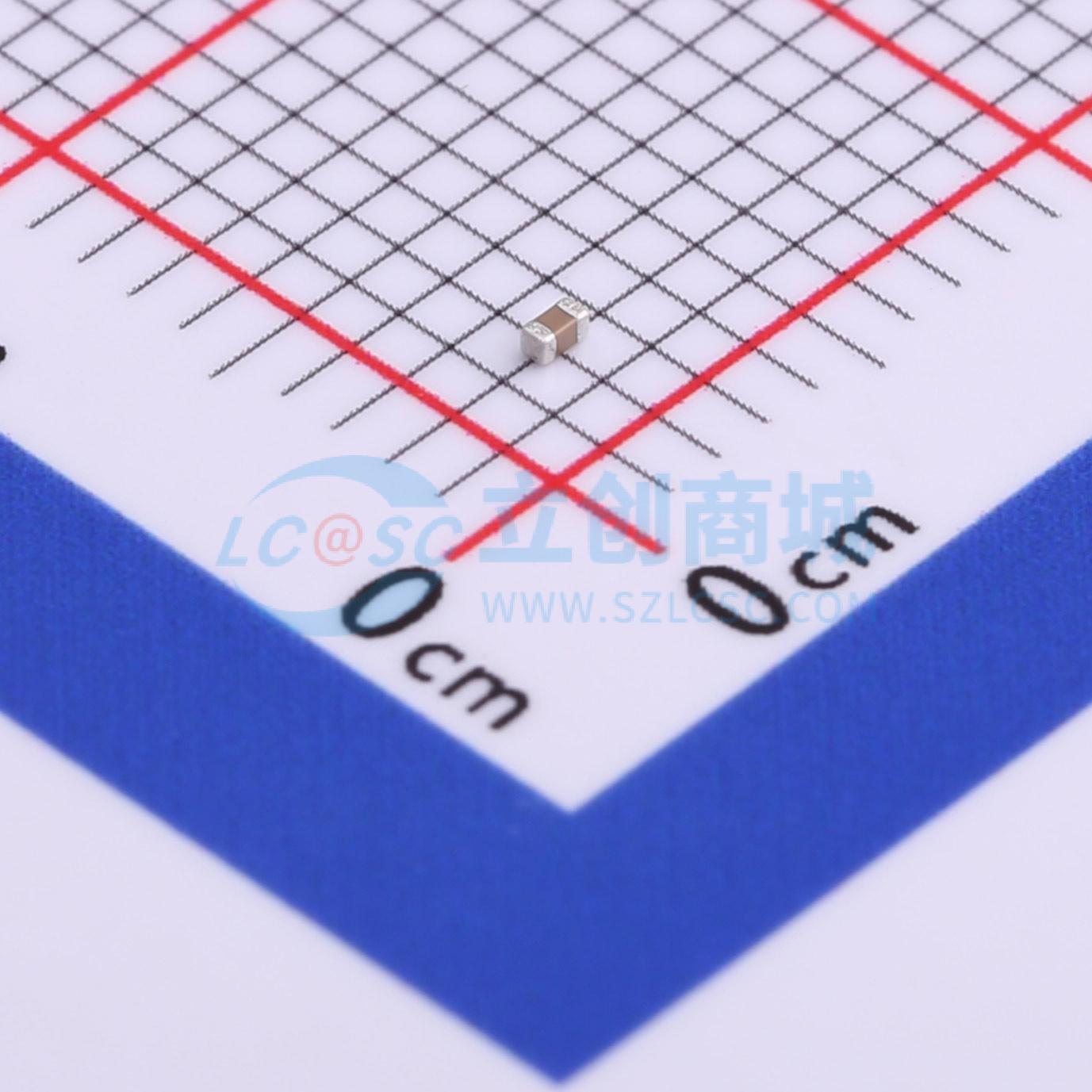 点击查看大图 CGA2B2X7R1H102KT0Y0S实物图