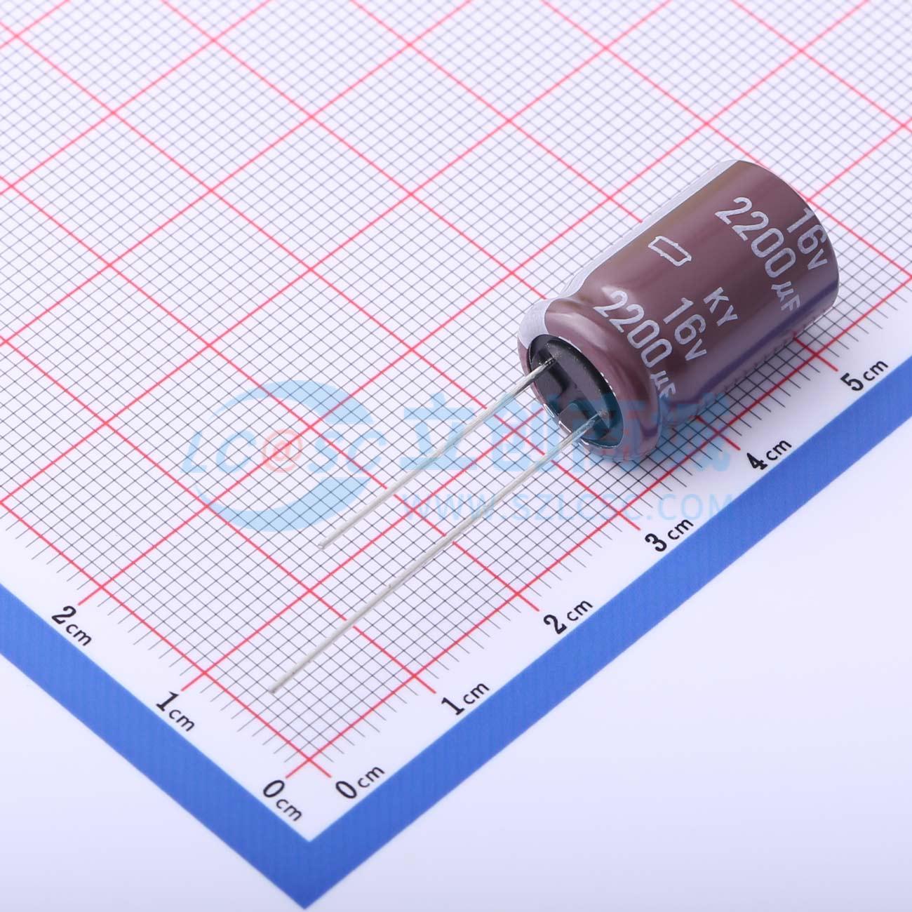 点击查看大图 EKY-160ELL222MK201实物图