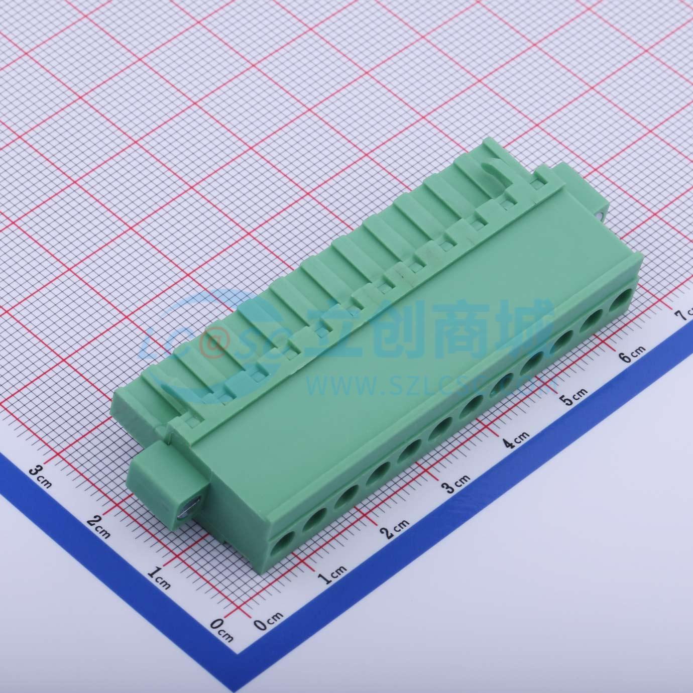 DB2EKBM-5.08-12P-GN-S实物图