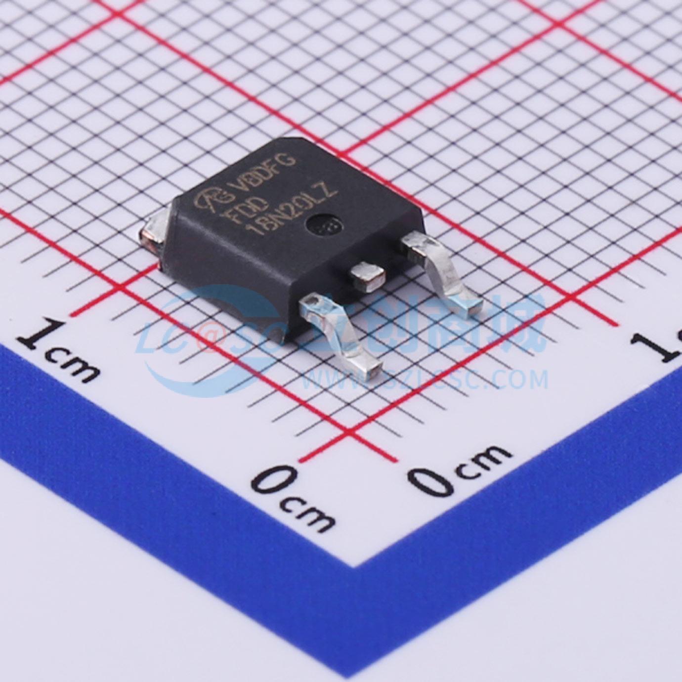 点击查看大图 FDD18N20LZ-VB实物图