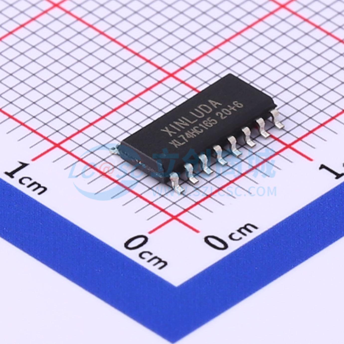 点击查看大图 XL74HC165实物图