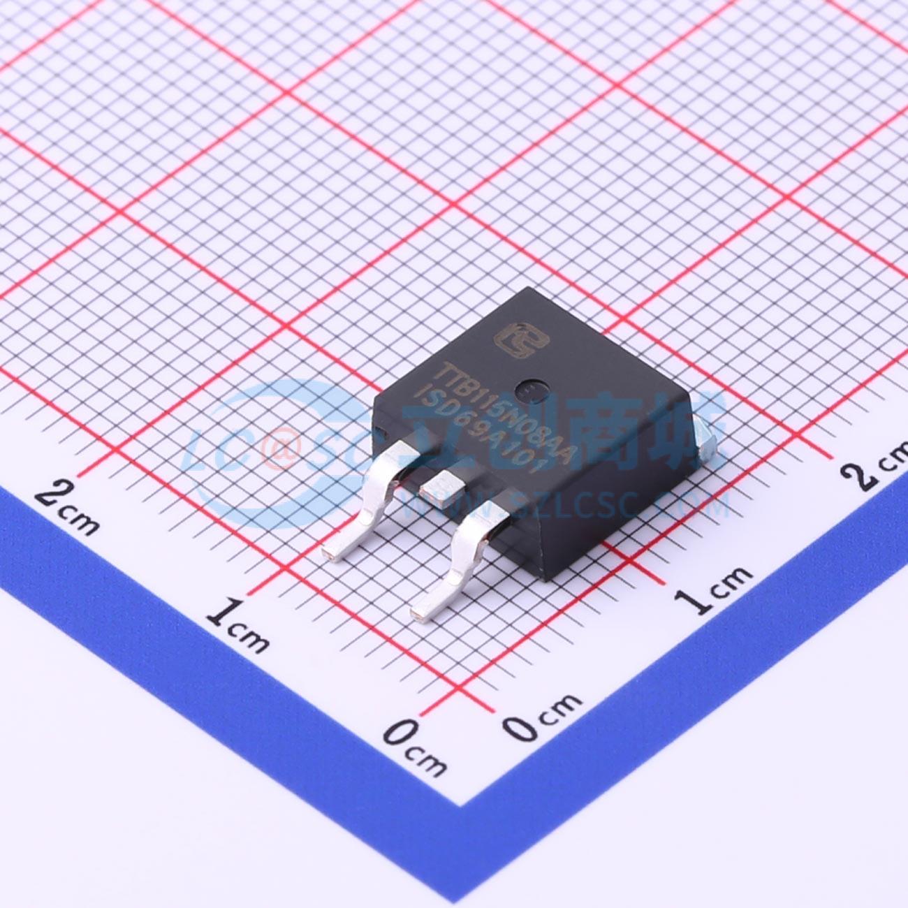 TTB115N08AA实物图