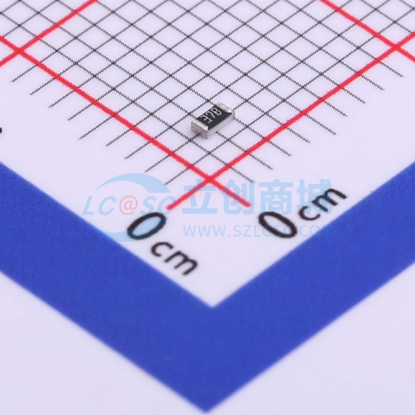 点击查看大图 RT0603DRD072K37L实物图