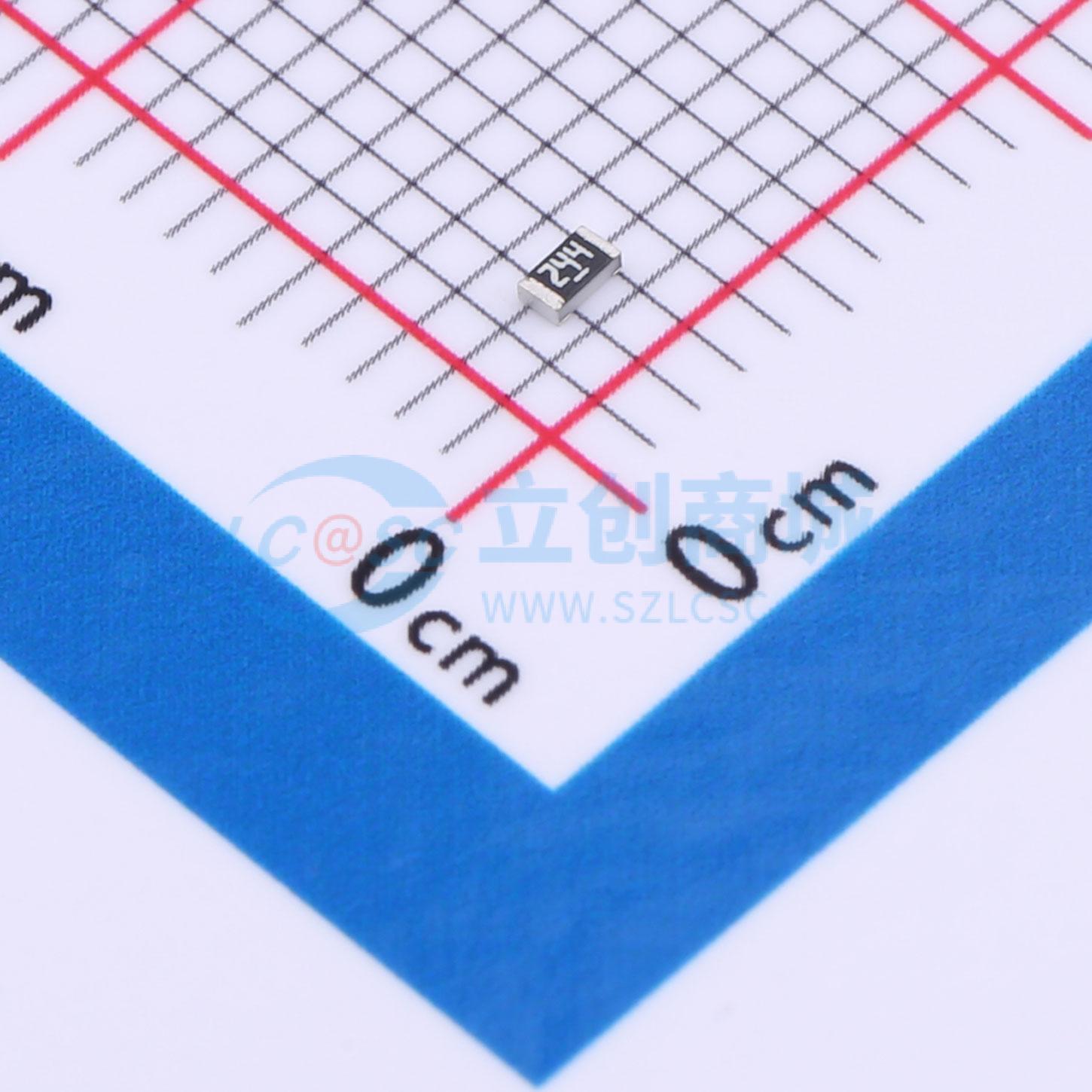 点击查看大图 RC0603DR-07240KL实物图