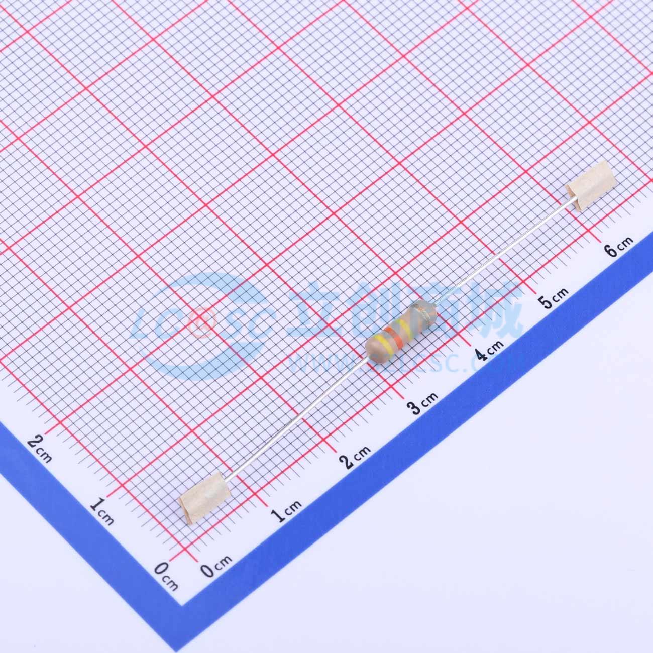 点击查看大图 CFR-50JT-52-430K实物图