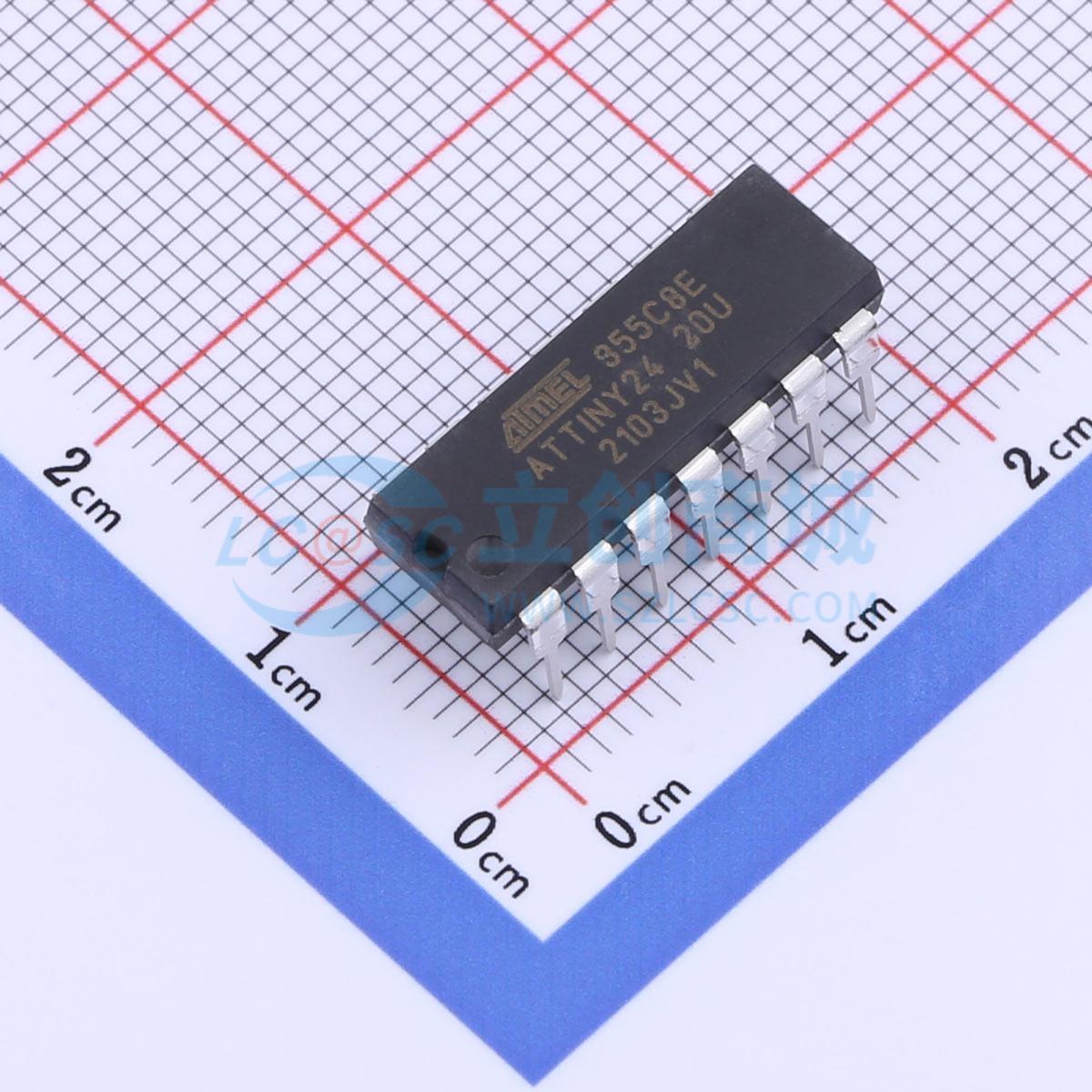 点击查看大图 ATTINY24-20PU实物图