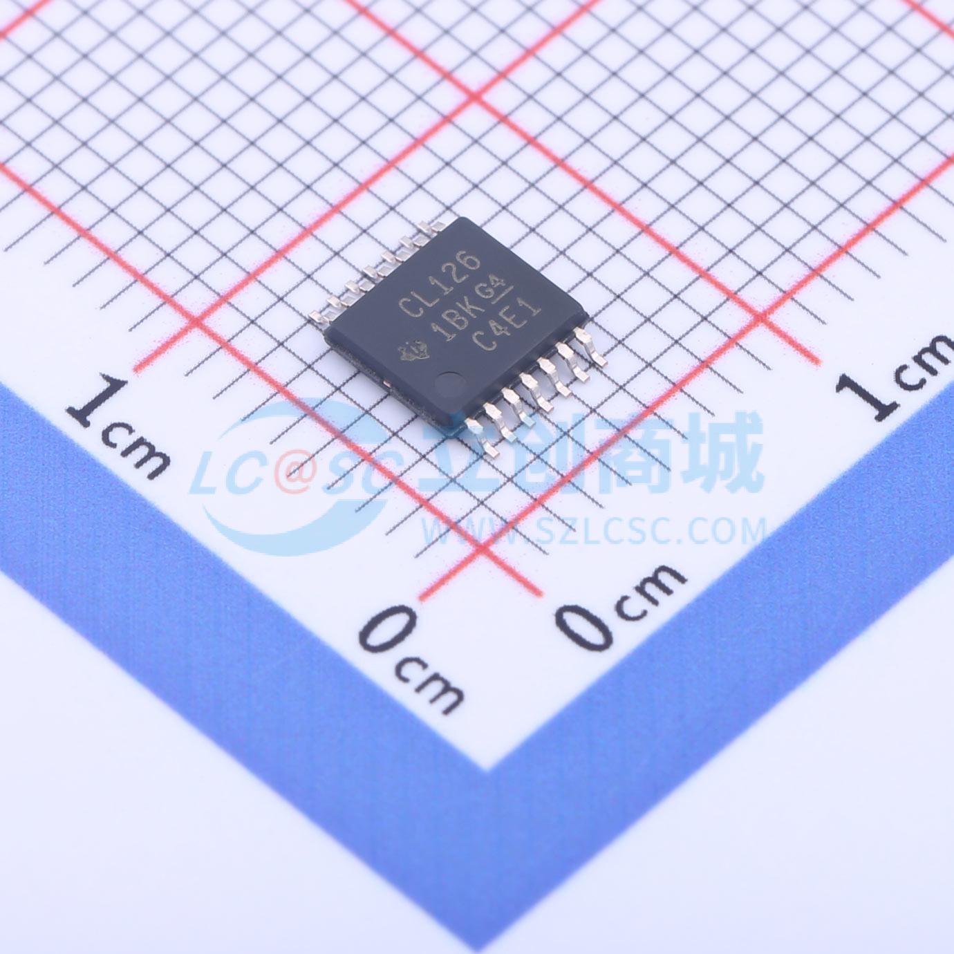 SN74CBTLV3126PWR实物图