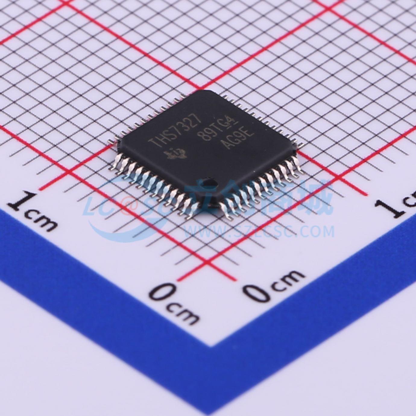 点击查看大图 THS7327PHPR实物图