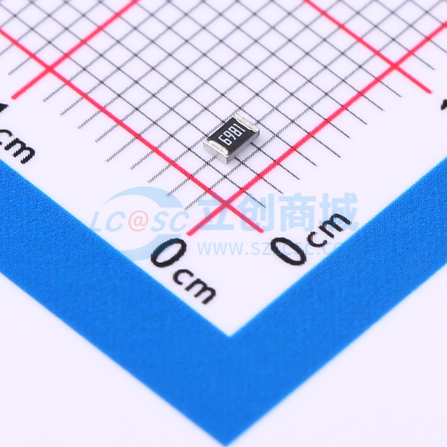 点击查看大图 RT0805BRD076K98L实物图